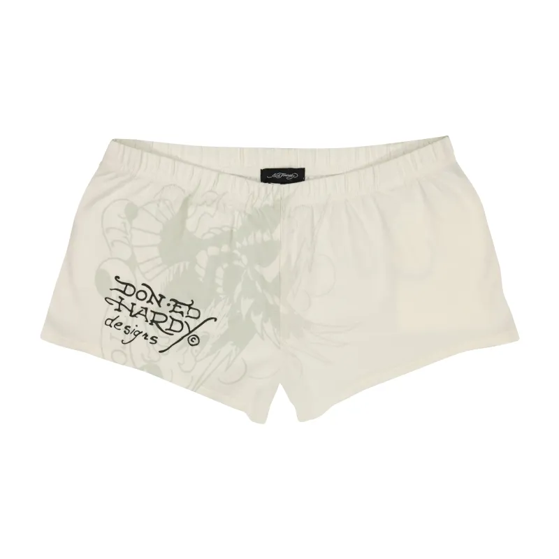 Cross Heart Booty Short sold by Ed Hardy