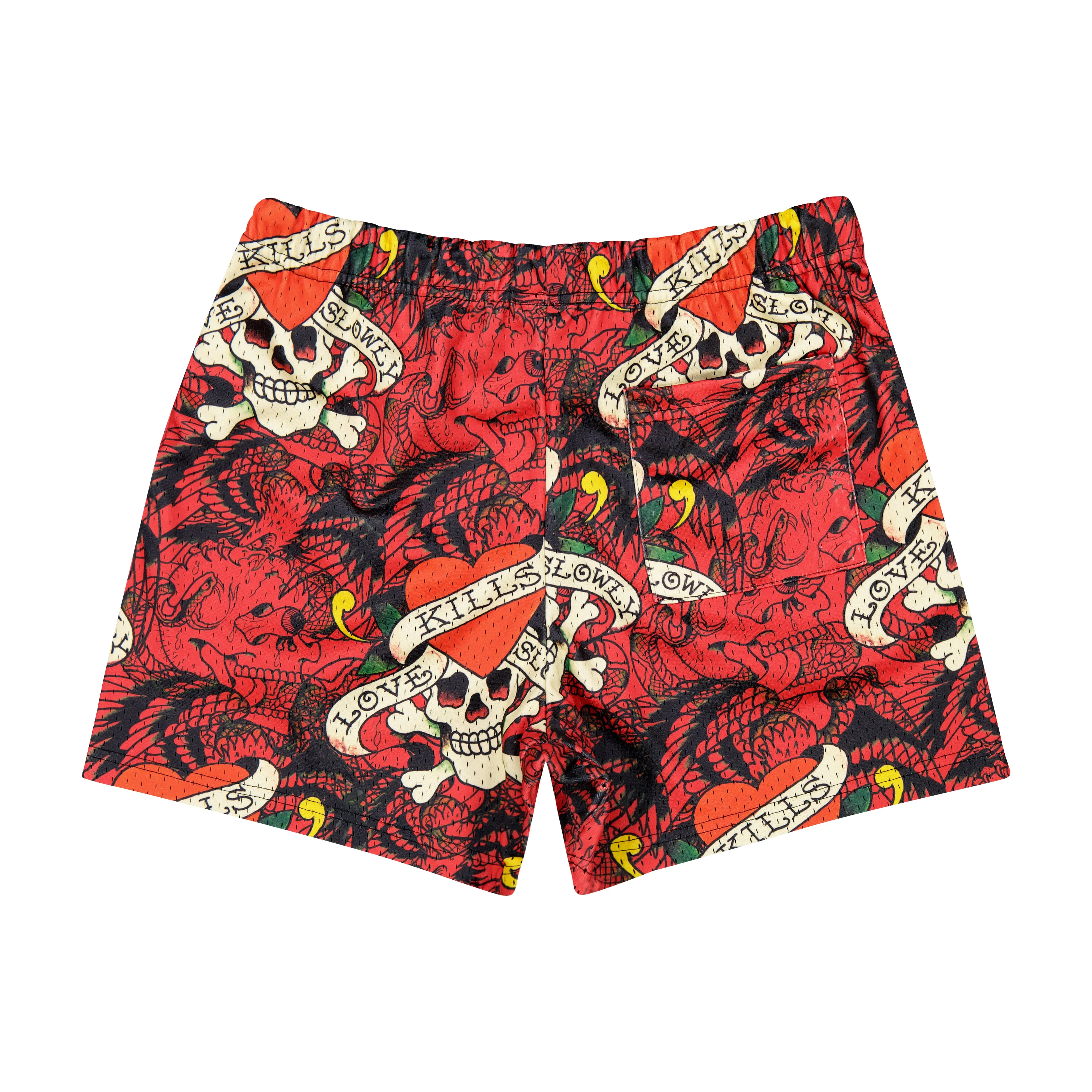 LKS Skull Mens Mesh Short sold by Ed Hardy product image thumbnail 2