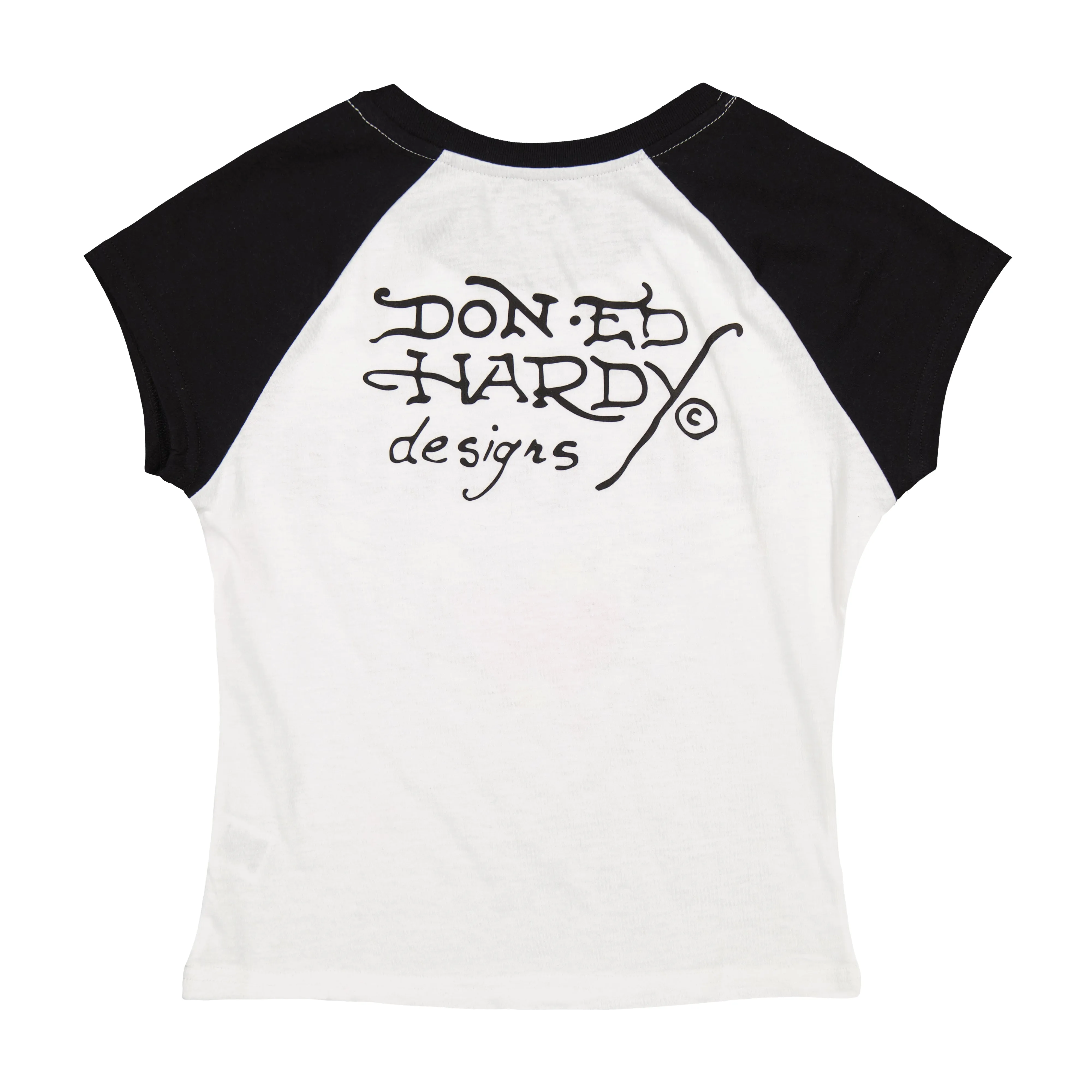 Heart Wings Raglan Cap Sleeve Tee sold by Ed Hardy product image thumbnail 2