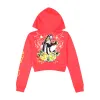 Panther Cropped Hoodie sold by Ed Hardy