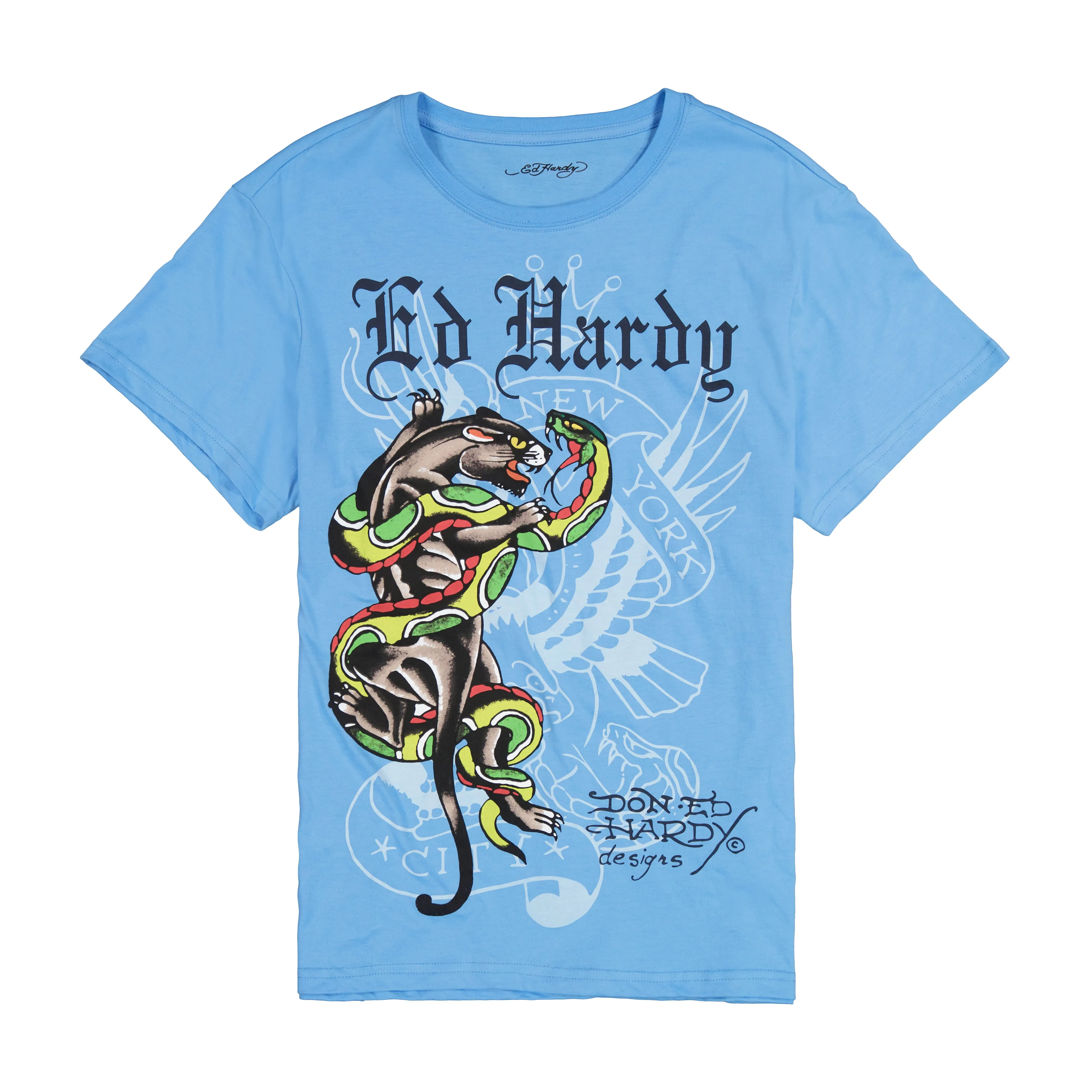 Panther Snake Multi Tattoo Tee sold by Ed Hardy