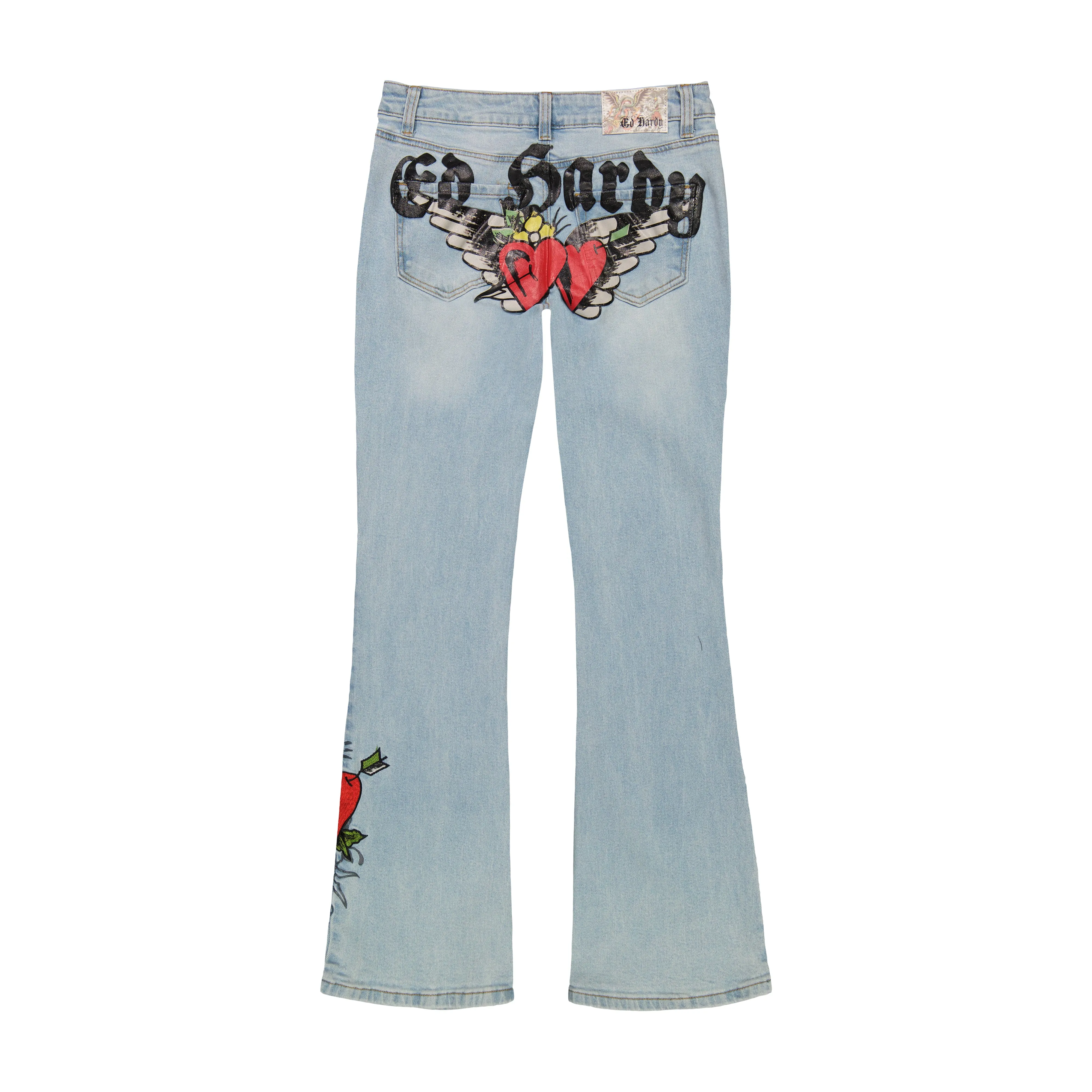 Hearts Low Waist Bootcut Jean sold by Ed Hardy product image thumbnail 2