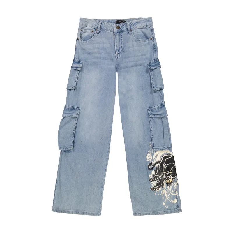Panther Cargo Jean sold by Ed Hardy