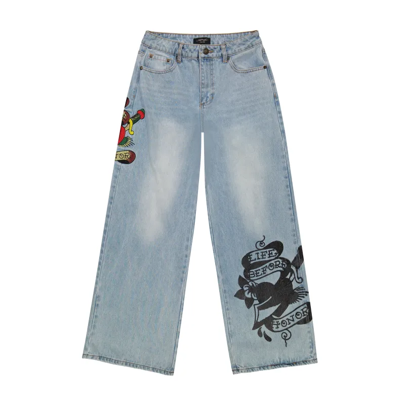 Honor Dagger Baggy Jean sold by Ed Hardy