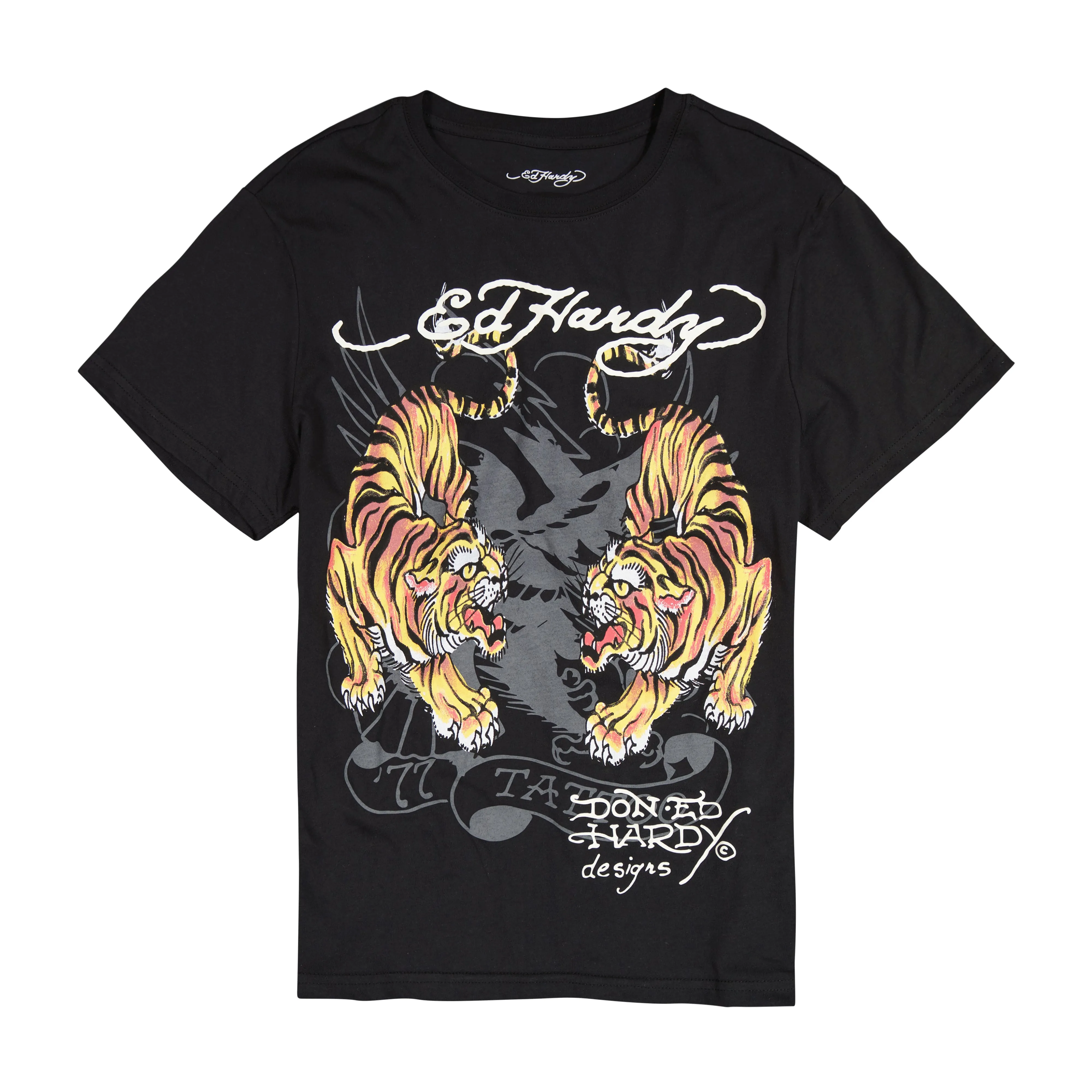 Tigers Multi Tattoo Tee sold by Ed Hardy