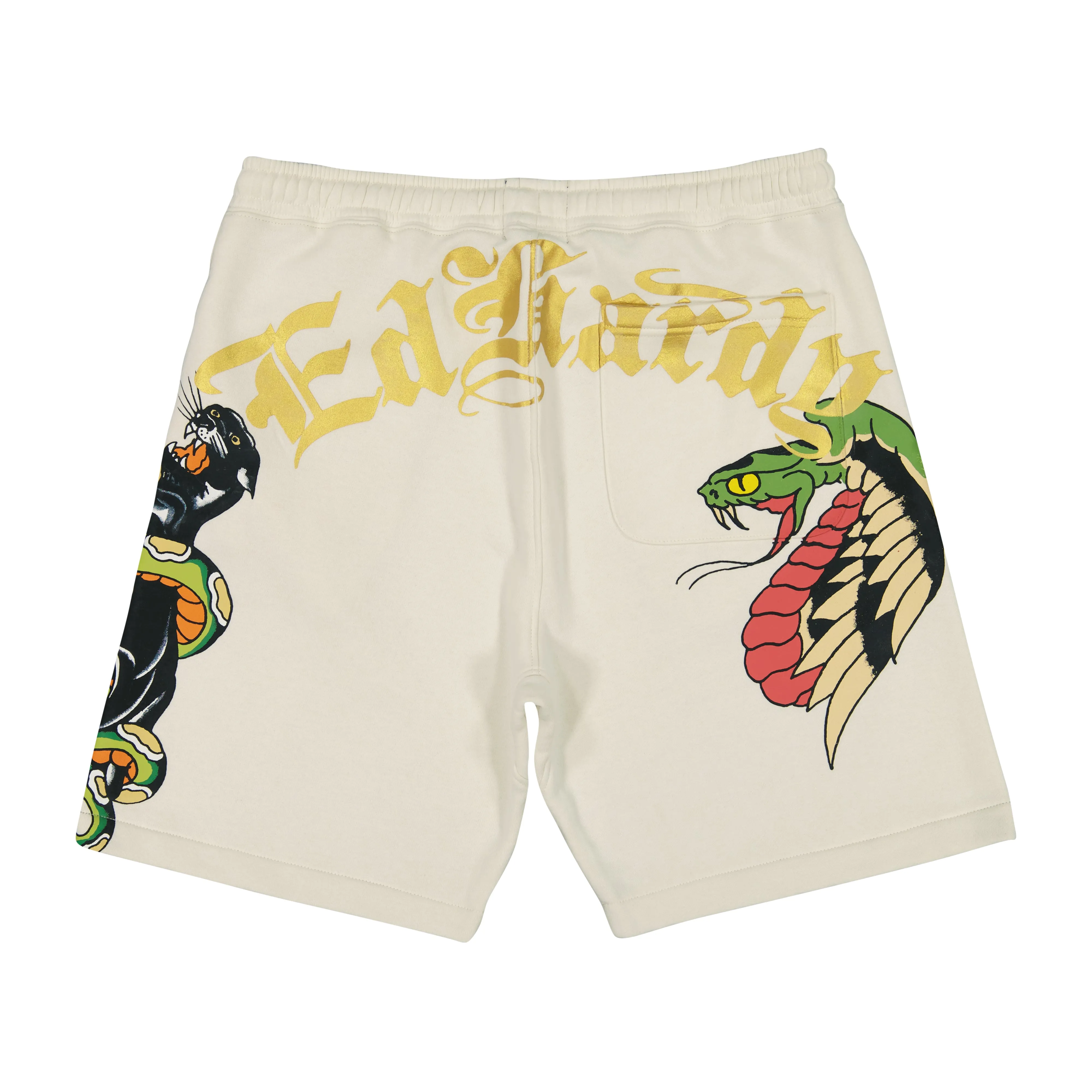 Panther Skull Fleece Short sold by Ed Hardy product image thumbnail 2