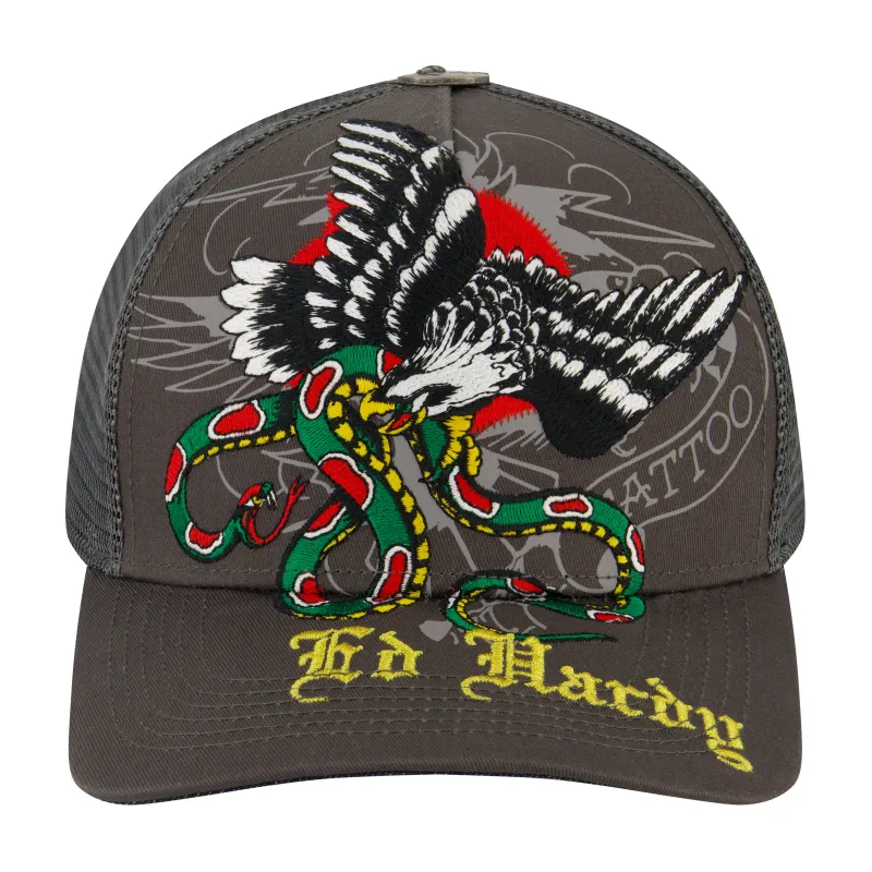 Eagle Snake Trucker Hat sold by Ed Hardy