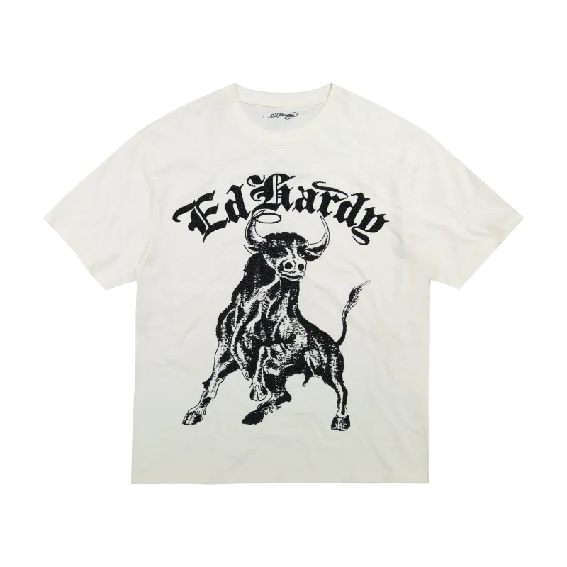 Bull Boxy Tee sold by Ed Hardy