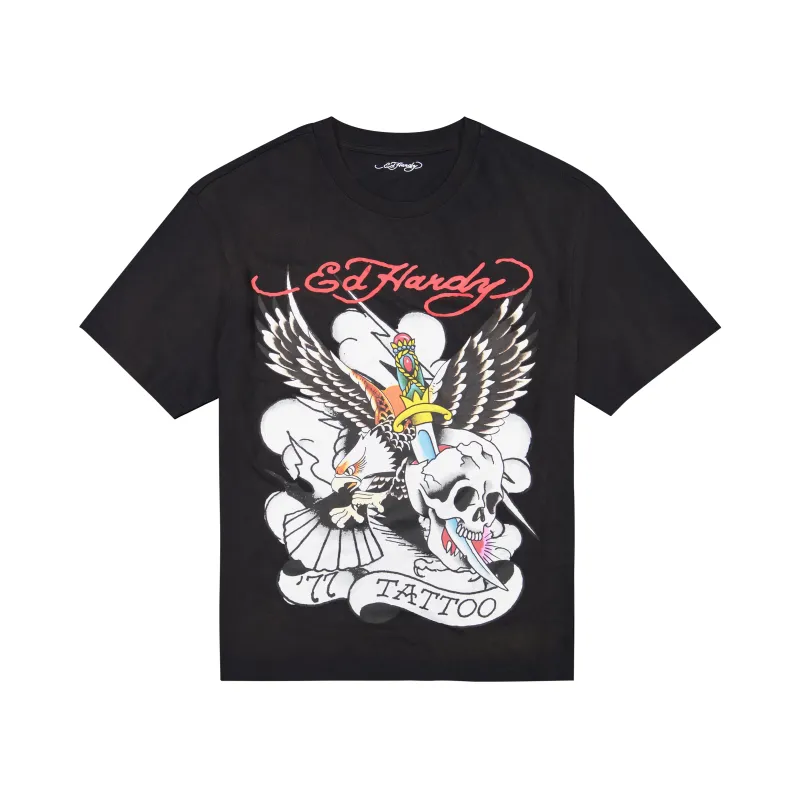 77 Eagle Boxy Tee sold by Ed Hardy