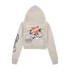 LKS Skull Zip Front Hoodie sold by Ed Hardy