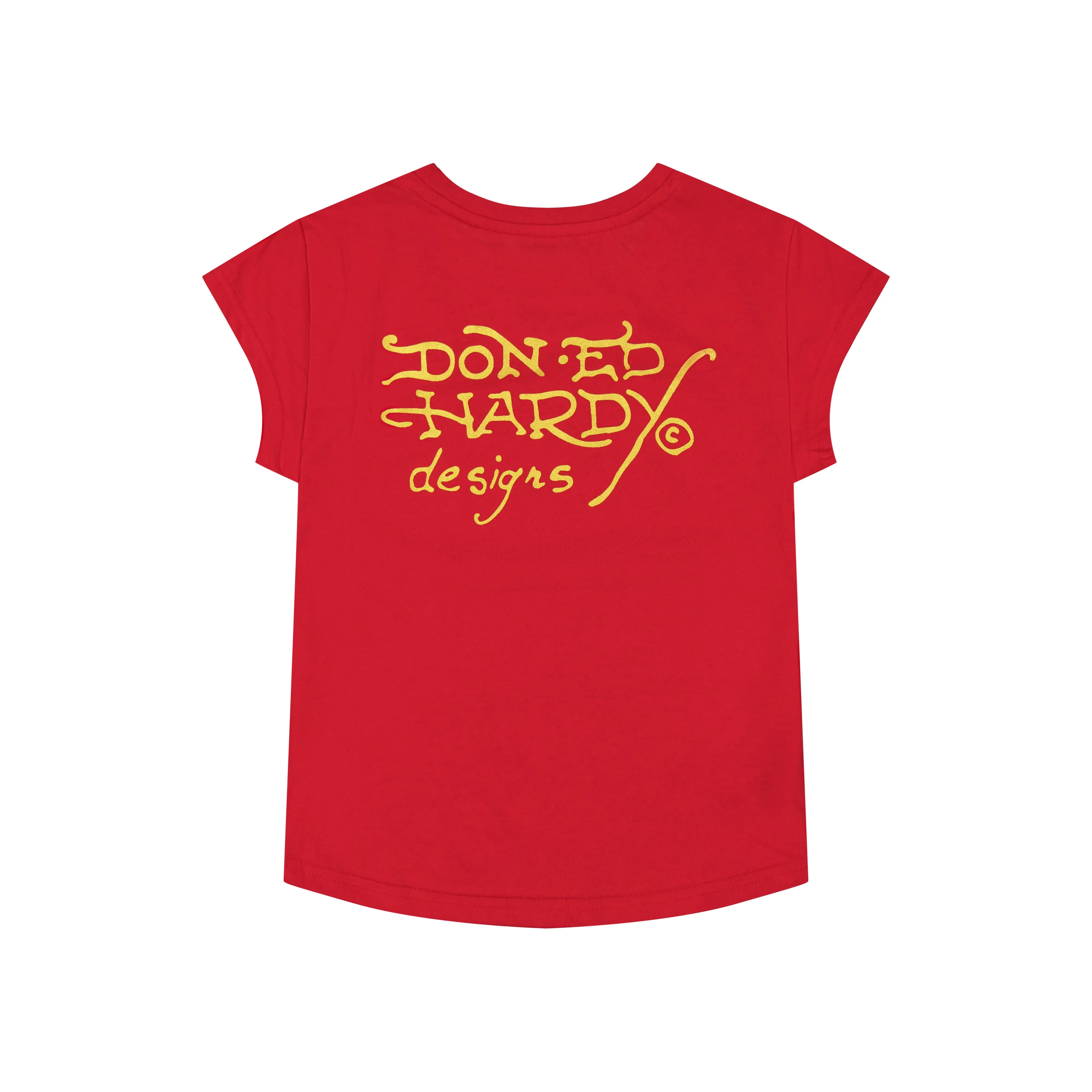 Tiger Mountain Rhinestone Cap Sleeve Tee sold by Ed Hardy product image thumbnail 2