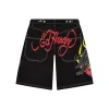 Panther Heart Denim Shorts sold by Ed Hardy
