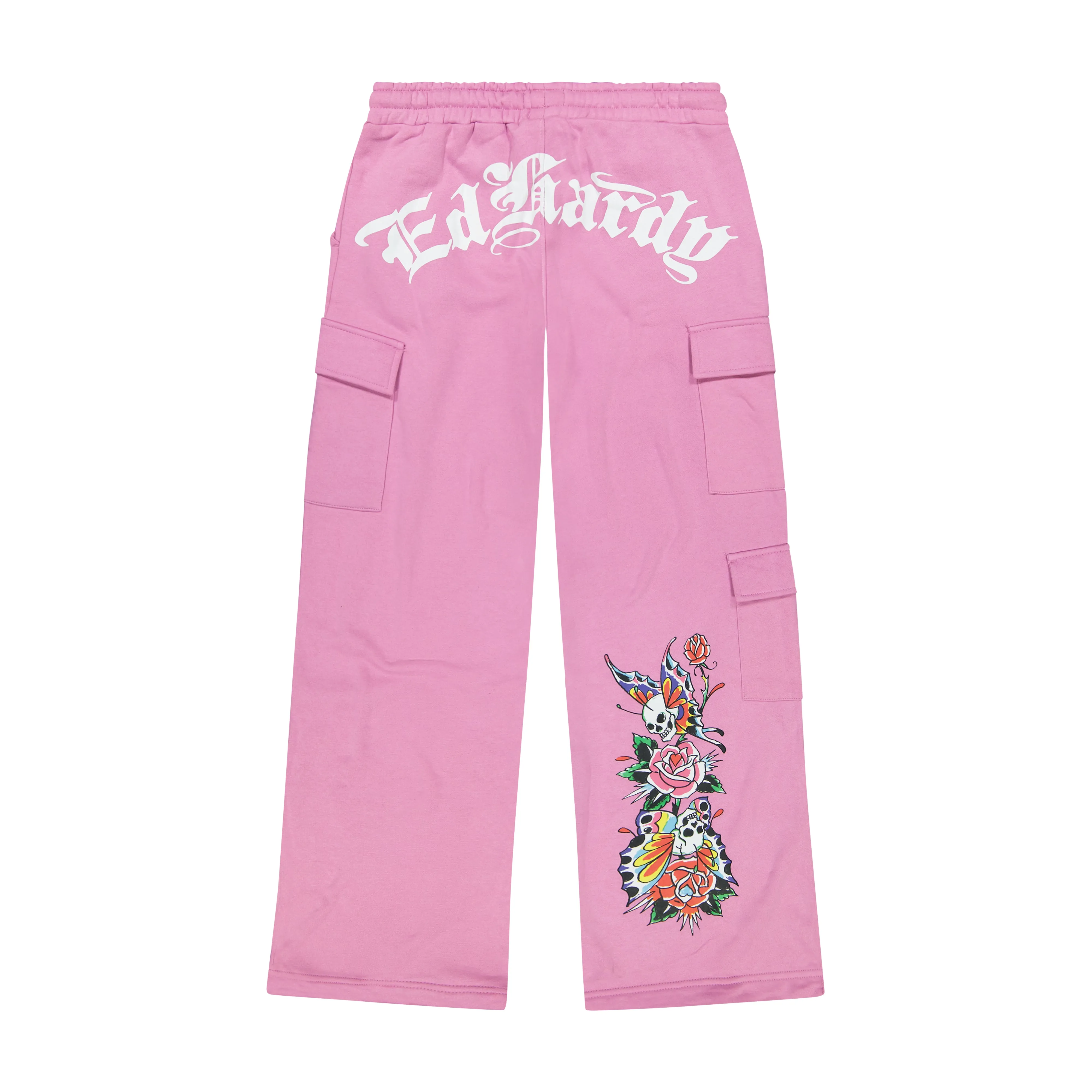 Flower Skull Cargo Sweatpants sold by Ed Hardy product image thumbnail 2