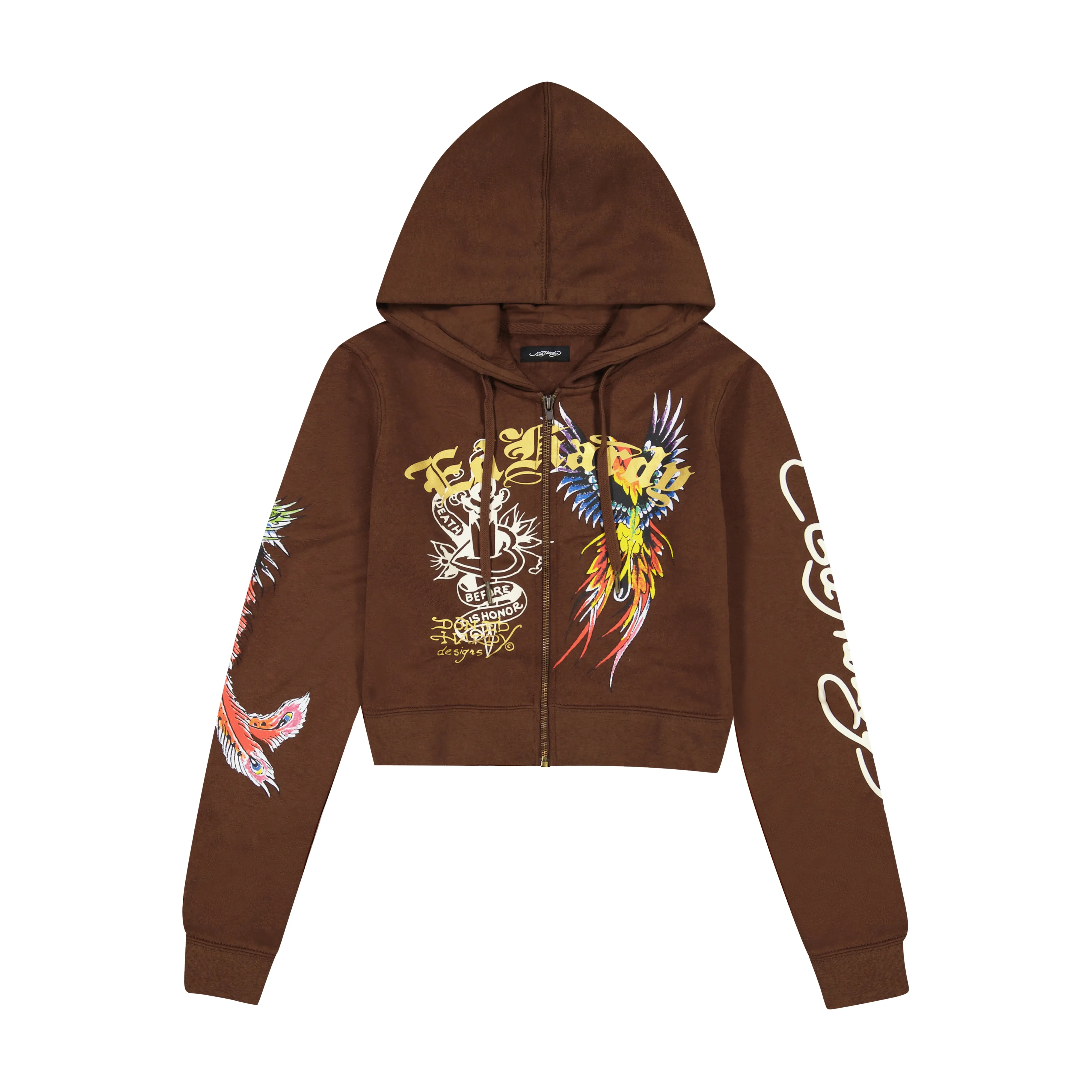 Phoenix Zip Front Hoodie sold by Ed Hardy