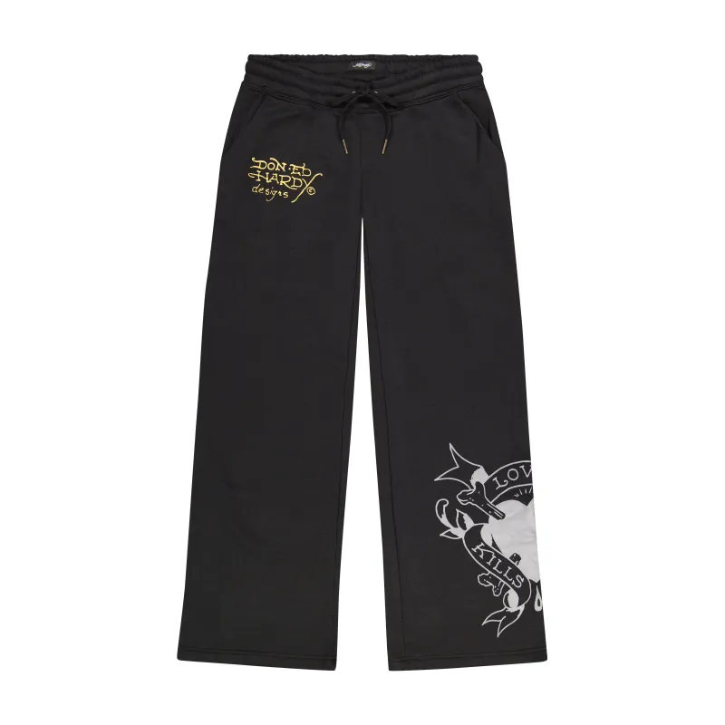 Heart Snake Sweatpants sold by Ed Hardy