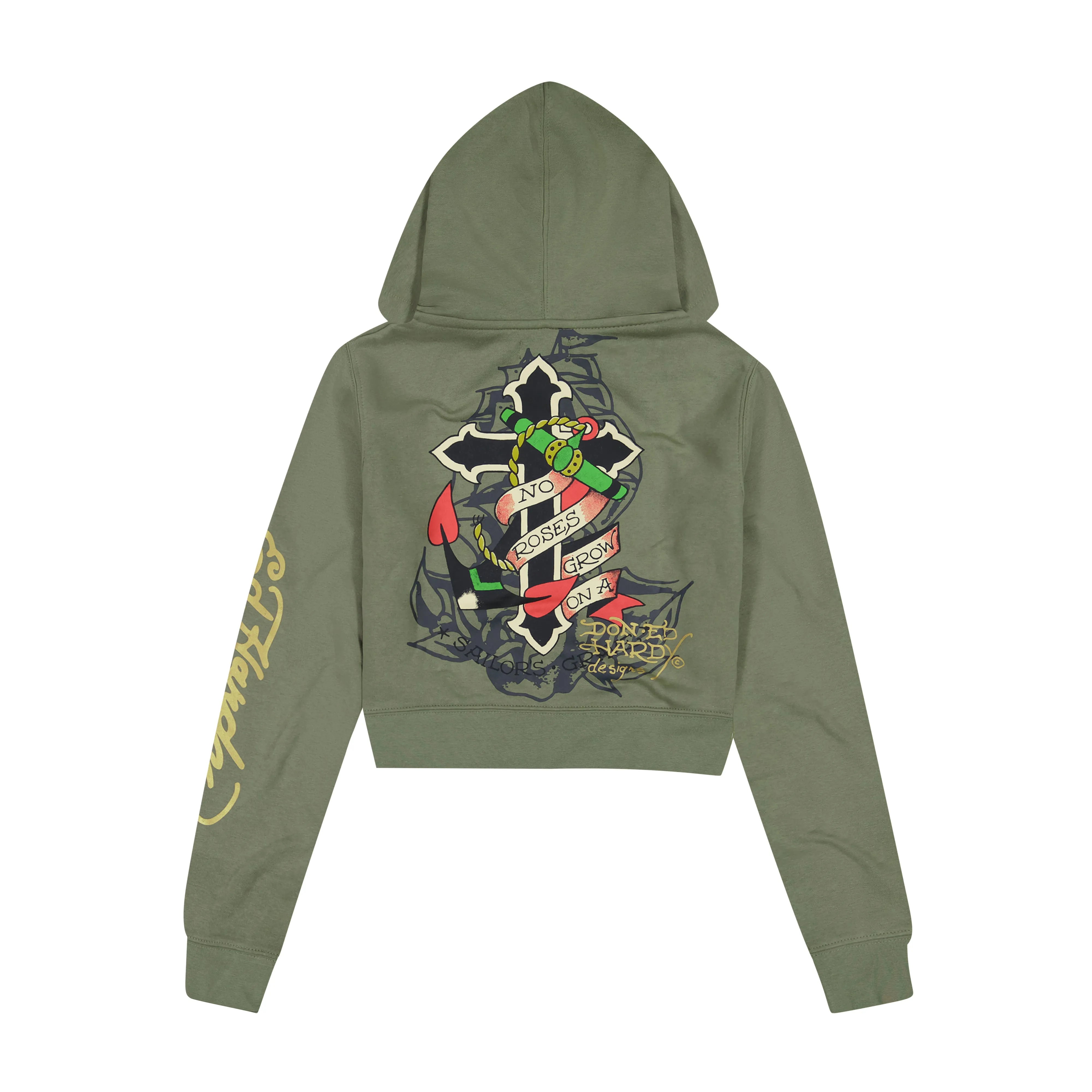 Hello Sailor Zip Front Hoodie sold by Ed Hardy product image thumbnail 2