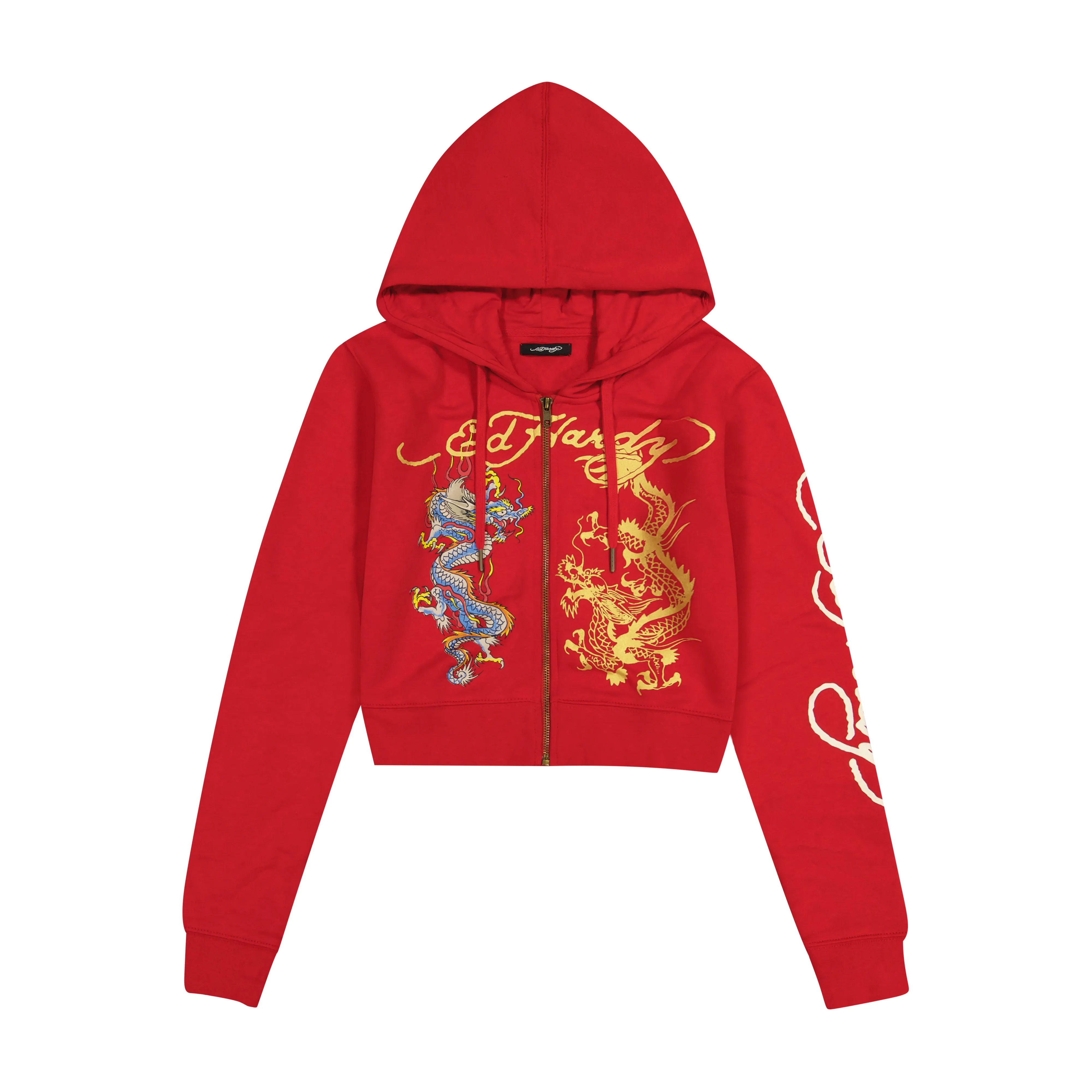 Dragon Zip Front Hoodie sold by Ed Hardy
