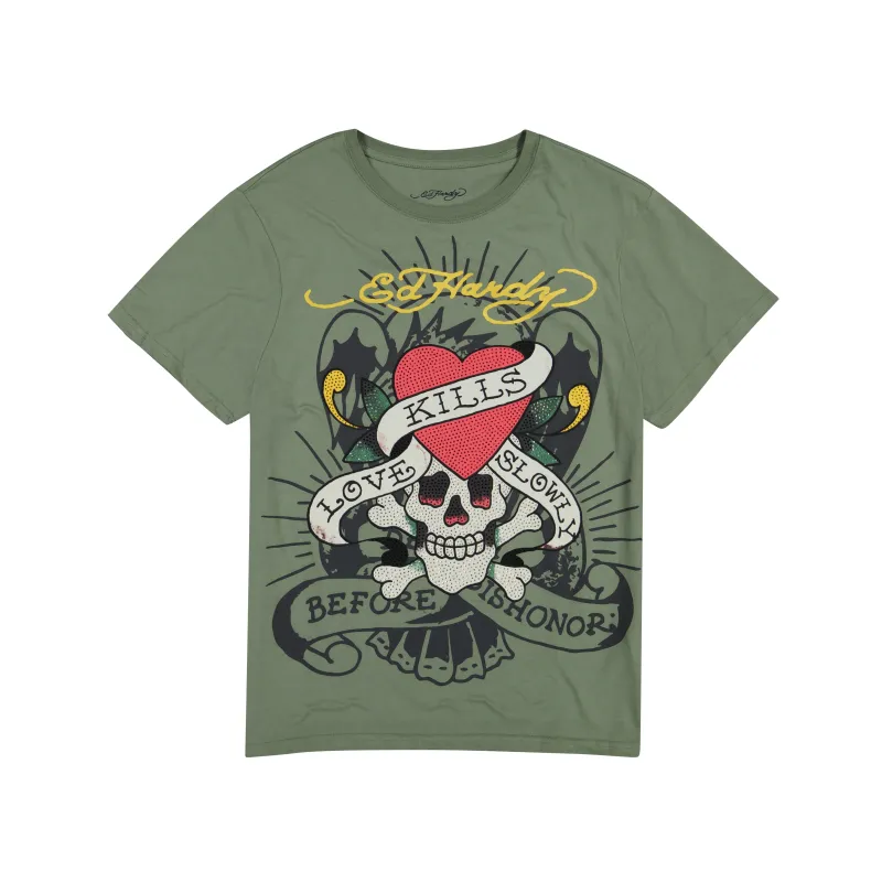 LKS Skull Mens SS Tee sold by Ed Hardy