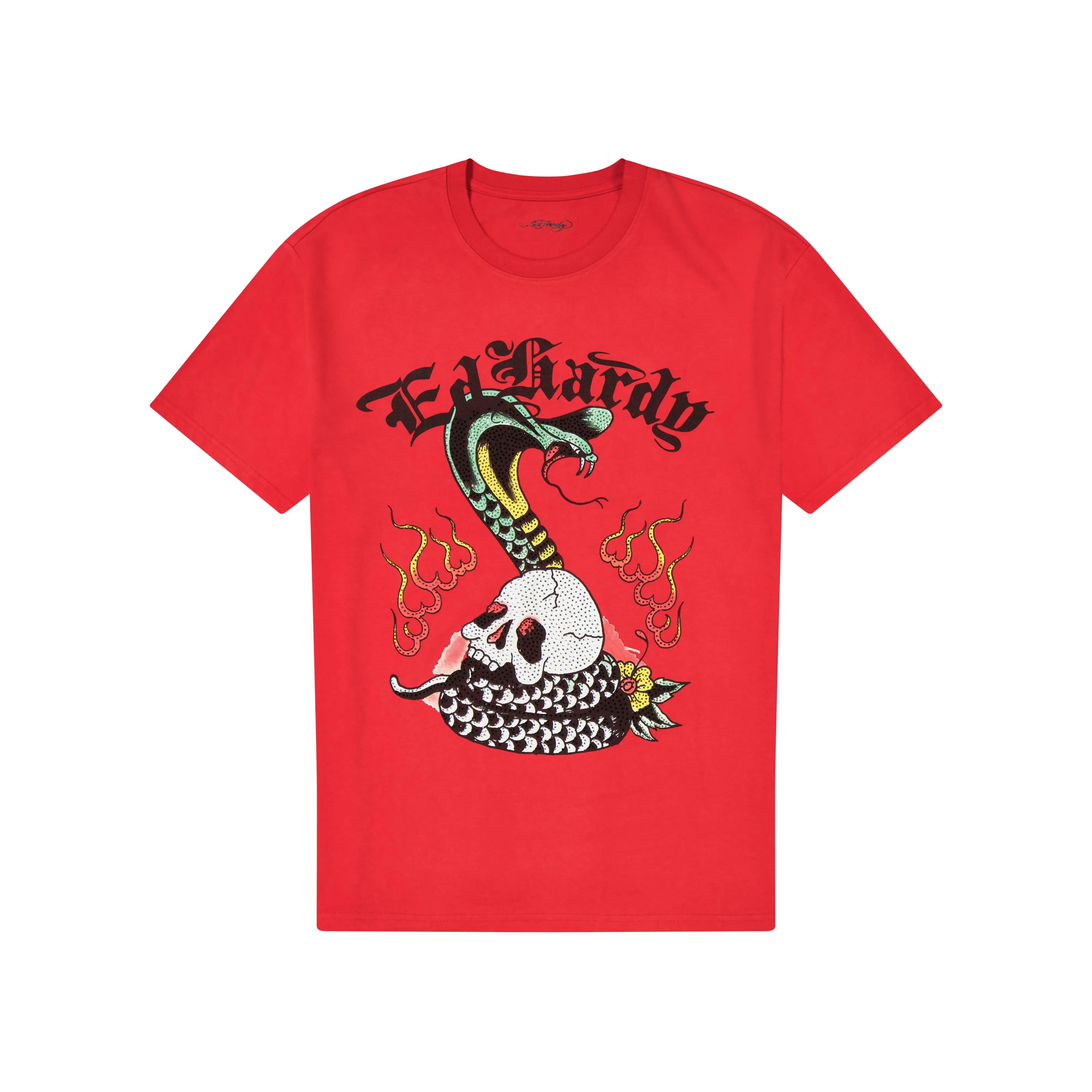 Cobra Skull Boxy Tee sold by Ed Hardy