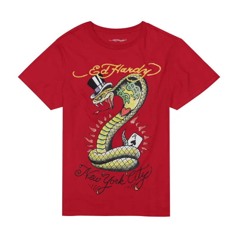 Cash Cobra Mens SS Tee sold by Ed Hardy