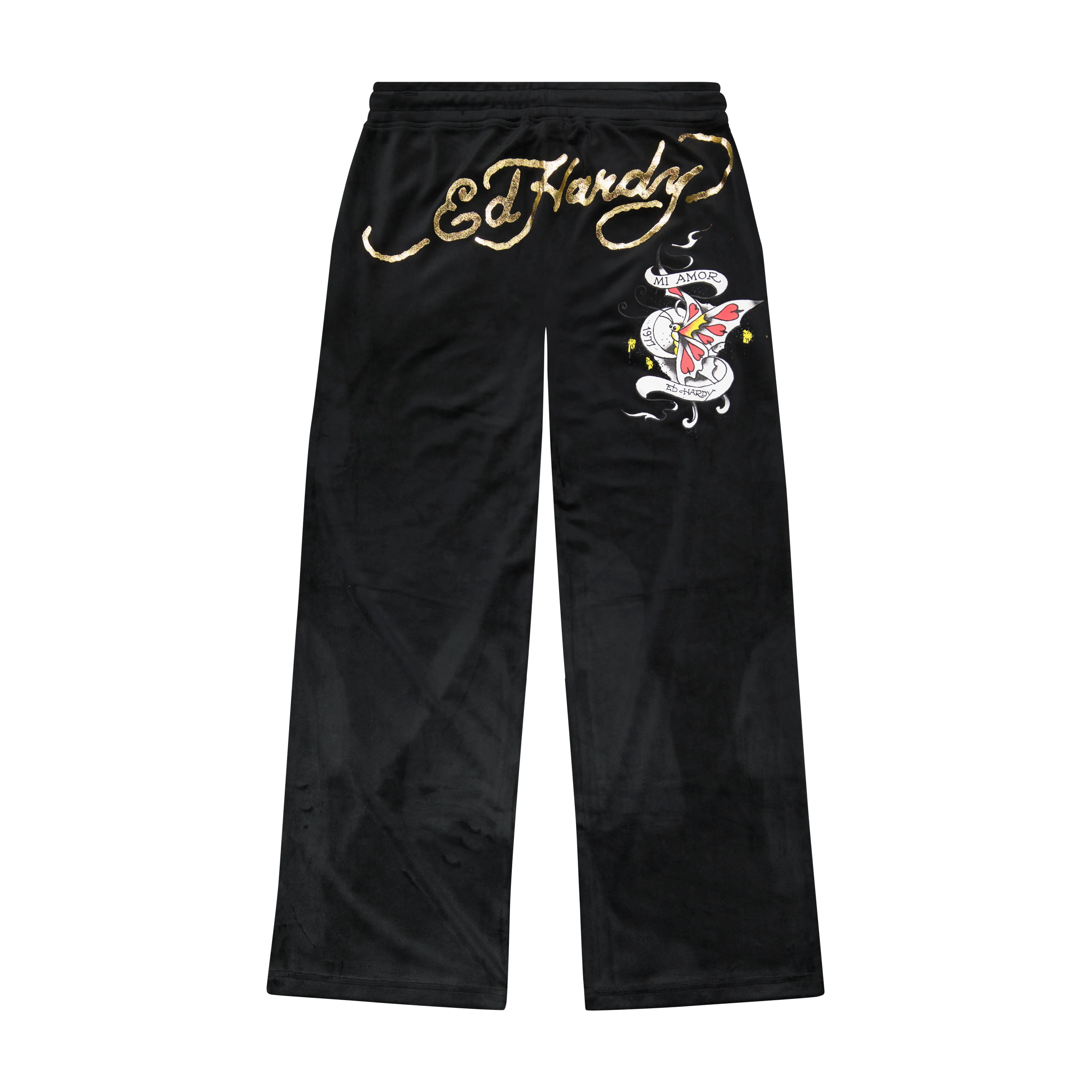 Amor Butterfly Velour Sweatpants sold by Ed Hardy product image thumbnail 2