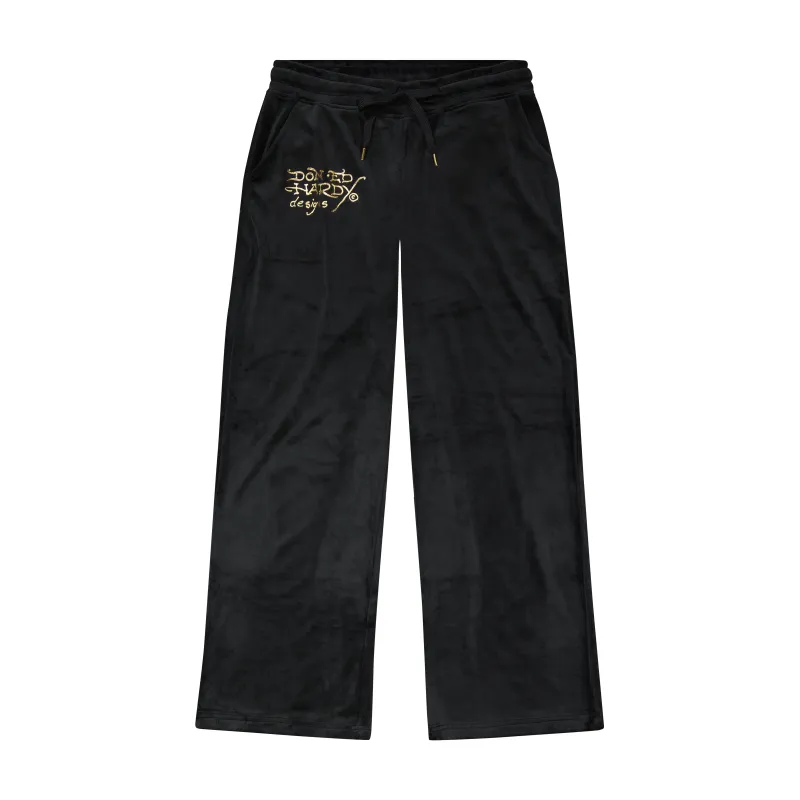 Amor Butterfly Velour Sweatpants sold by Ed Hardy