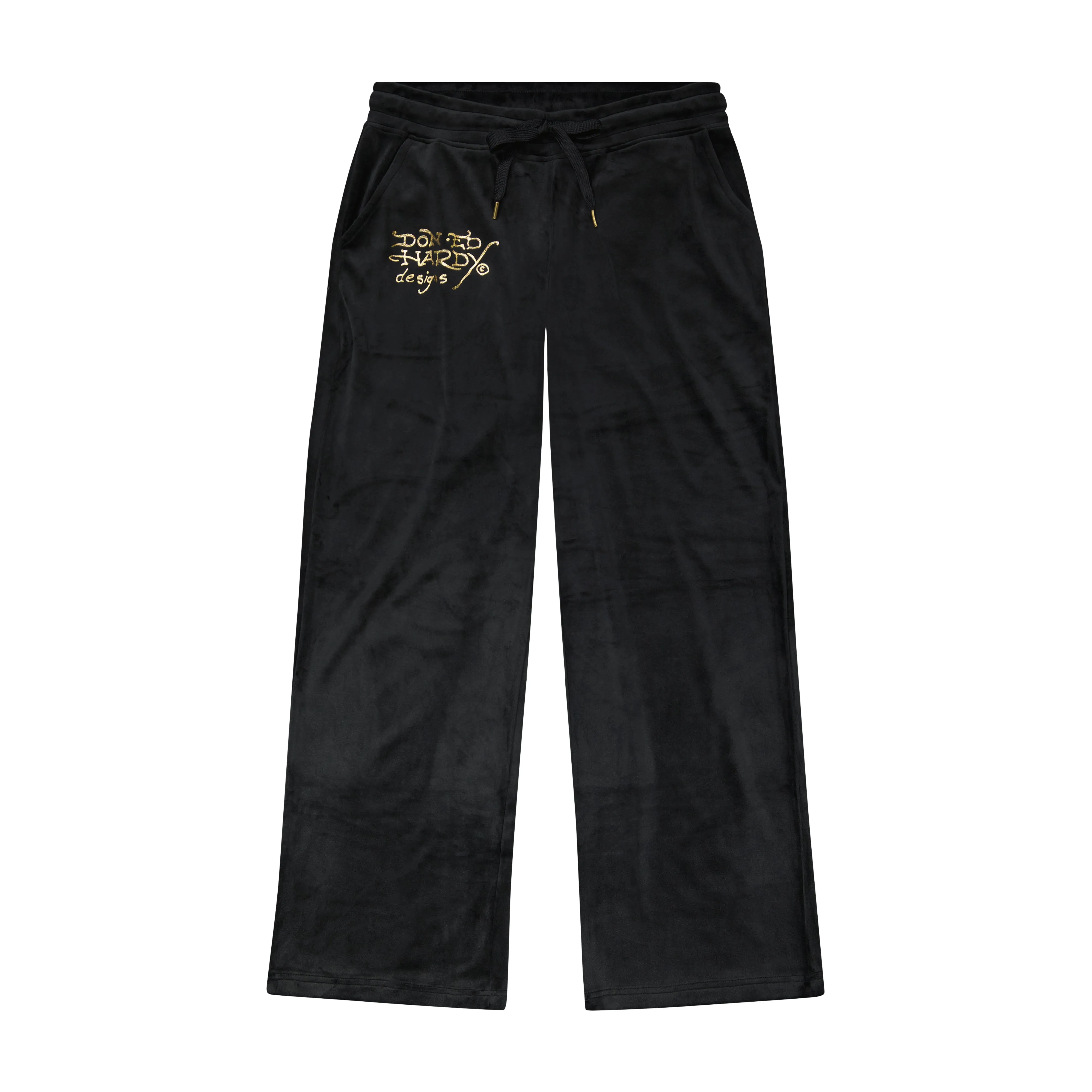 Amor Butterfly Velour Sweatpants sold by Ed Hardy