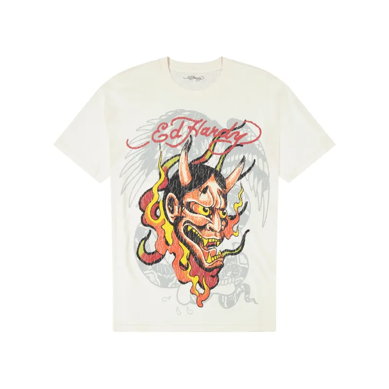 Demon Boxy Tee sold by Ed Hardy