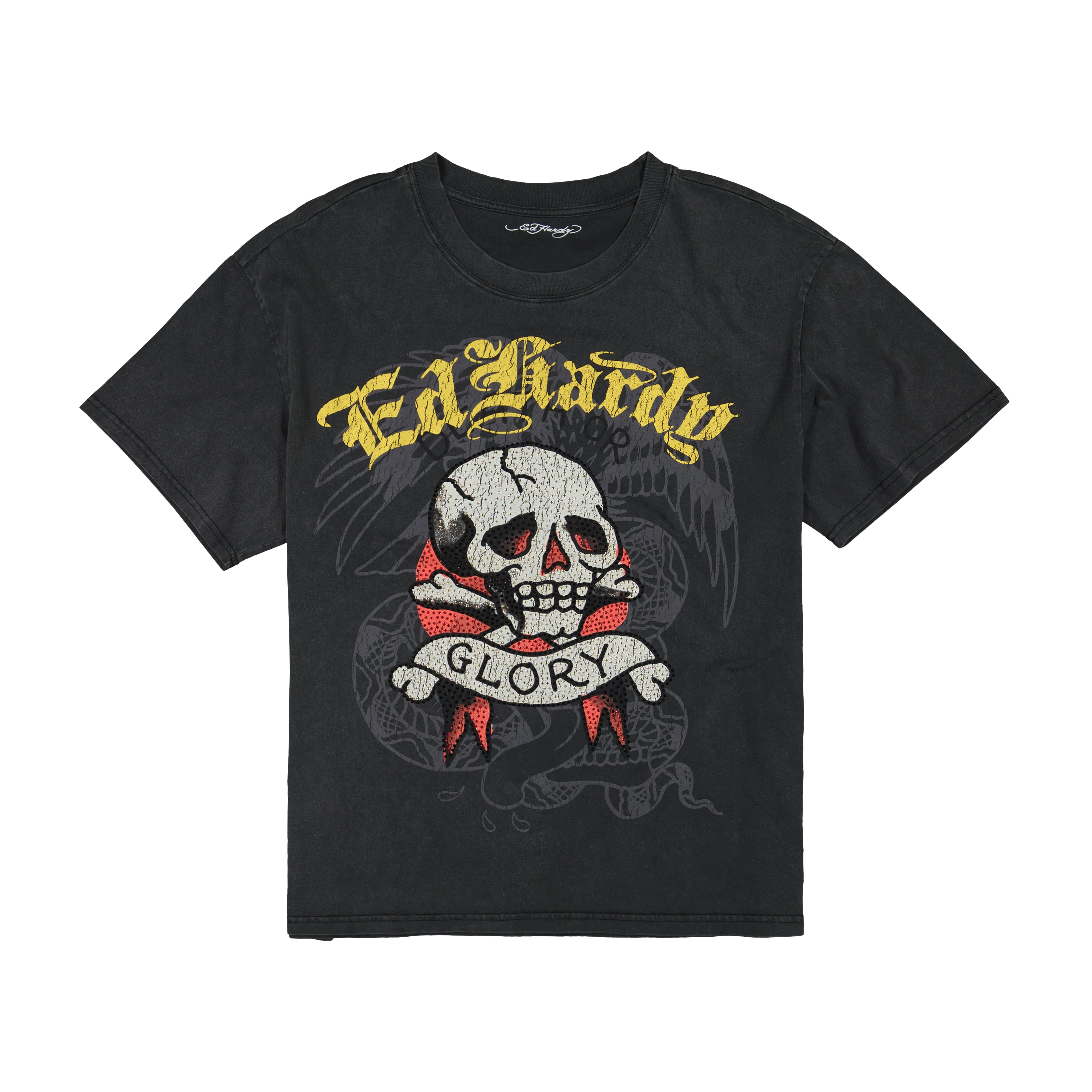 Glory Skull Boxy Tee sold by Ed Hardy