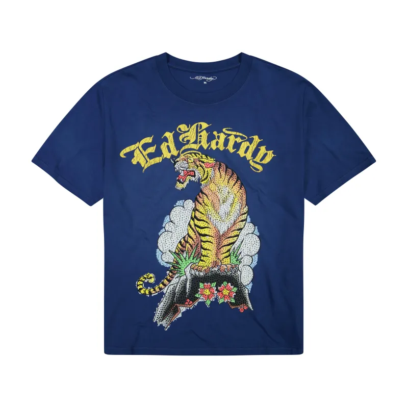 Tiger Mountain Boxy Tee sold by Ed Hardy