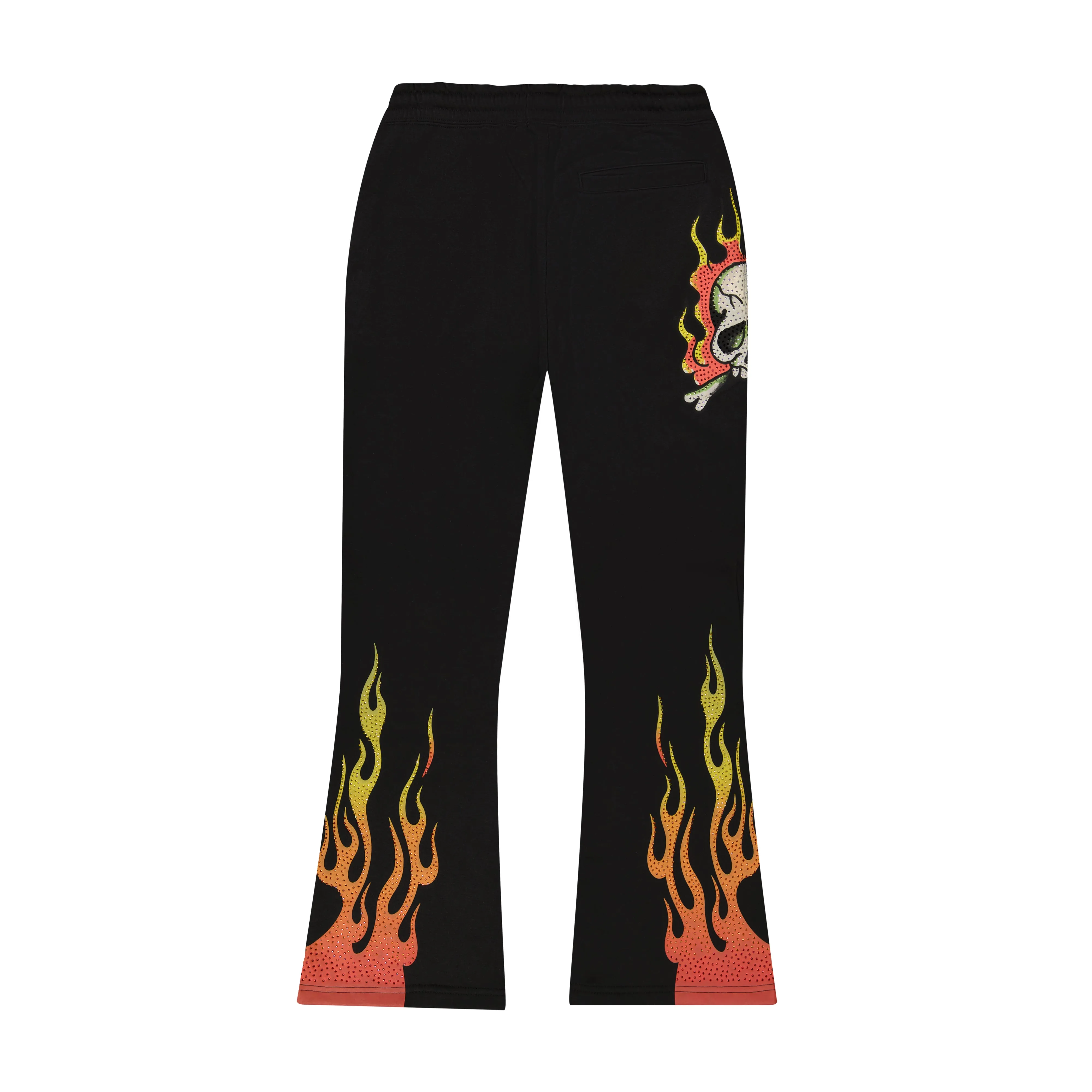 Skull Flames Bootcut Sweatpants sold by Ed Hardy product image thumbnail 2