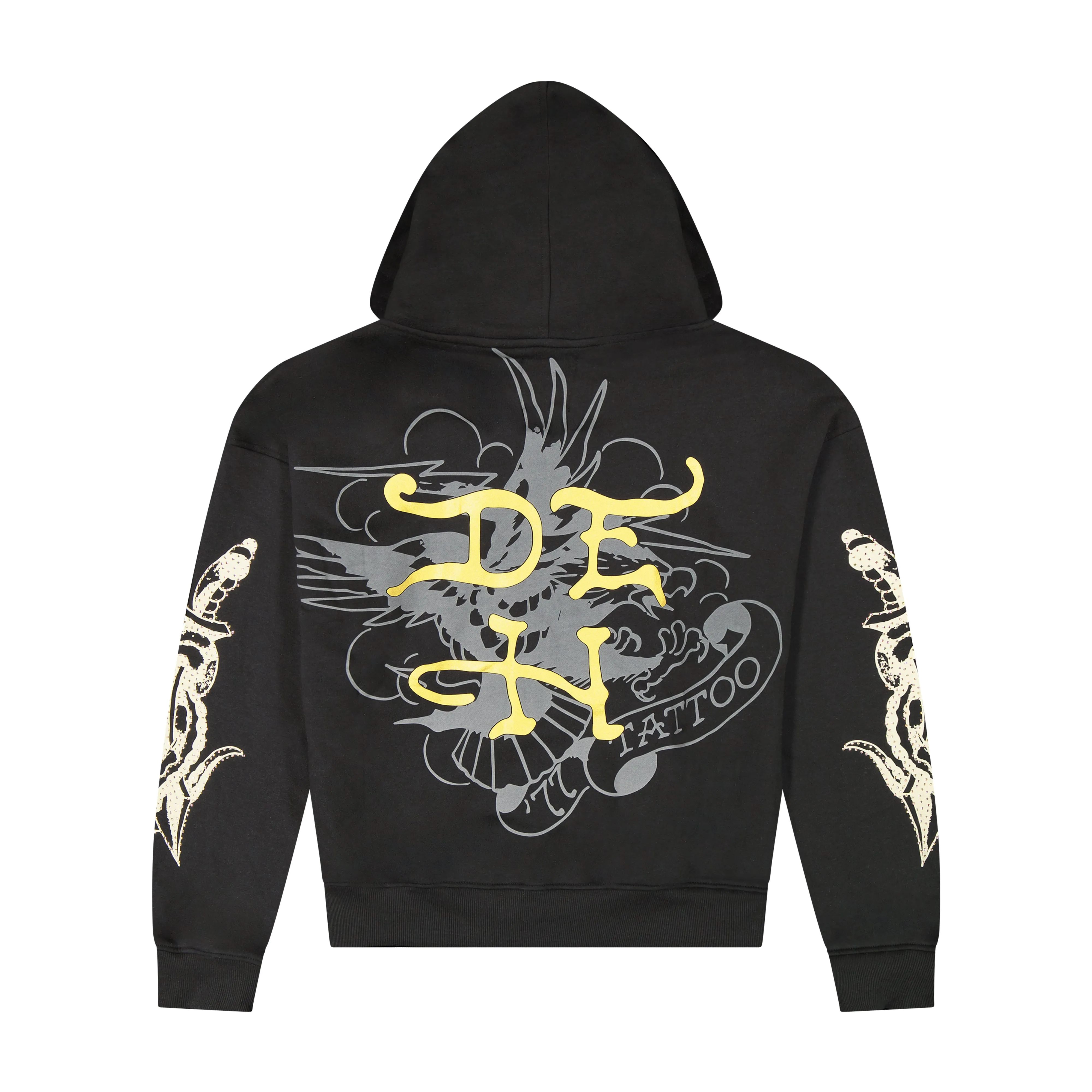 Dragon Skulls Boxy Zip Hoodie sold by Ed Hardy product image thumbnail 2