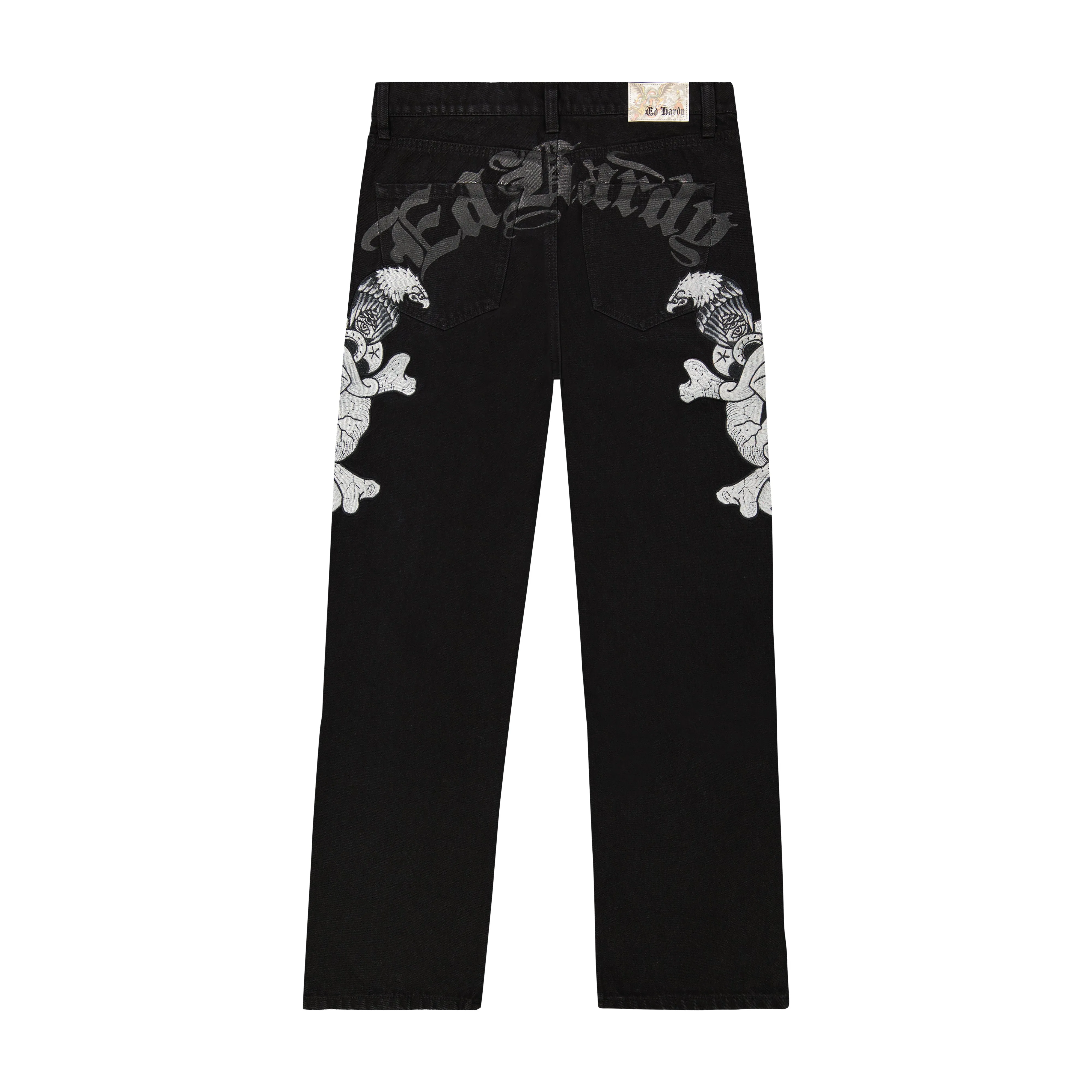 Skulls Wide Leg Baggy Jeans sold by Ed Hardy product image thumbnail 2