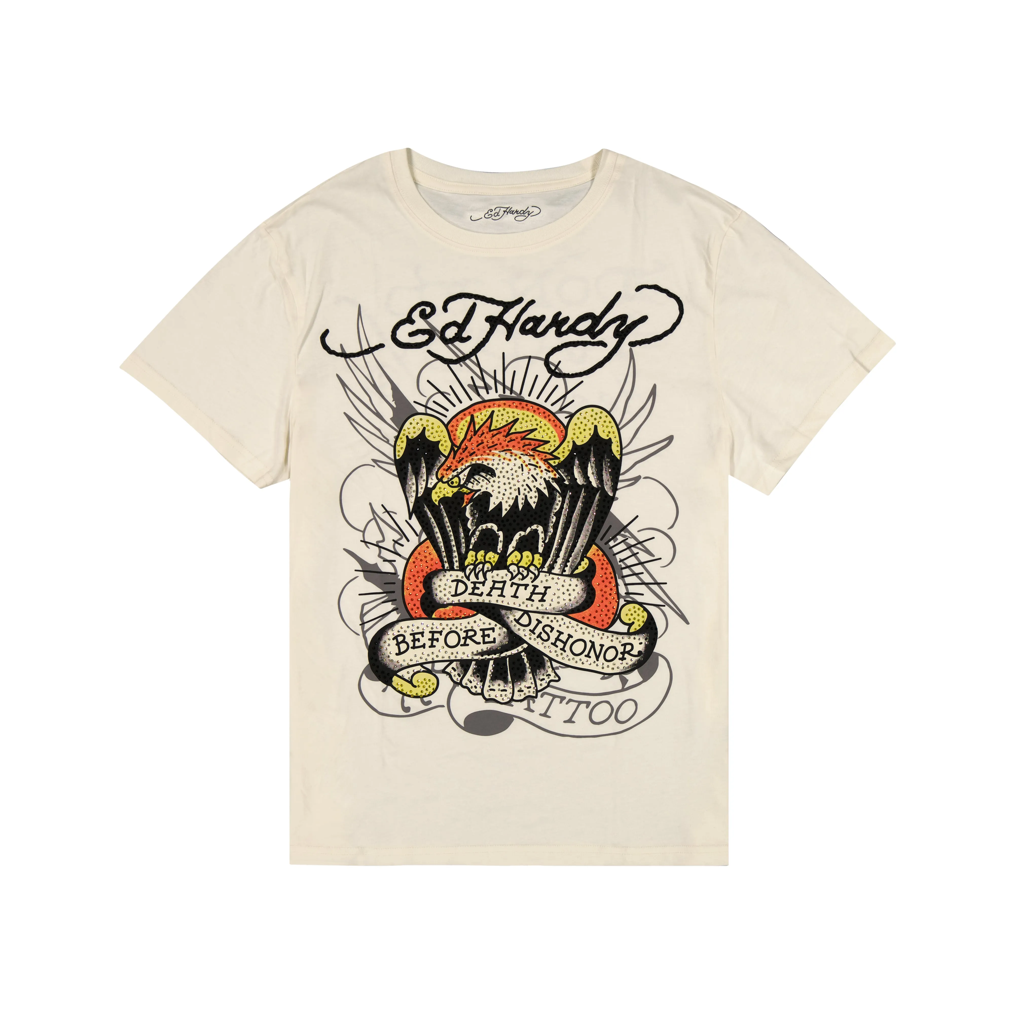 DBD Eagle Mens Rhinestone SS Tee sold by Ed Hardy