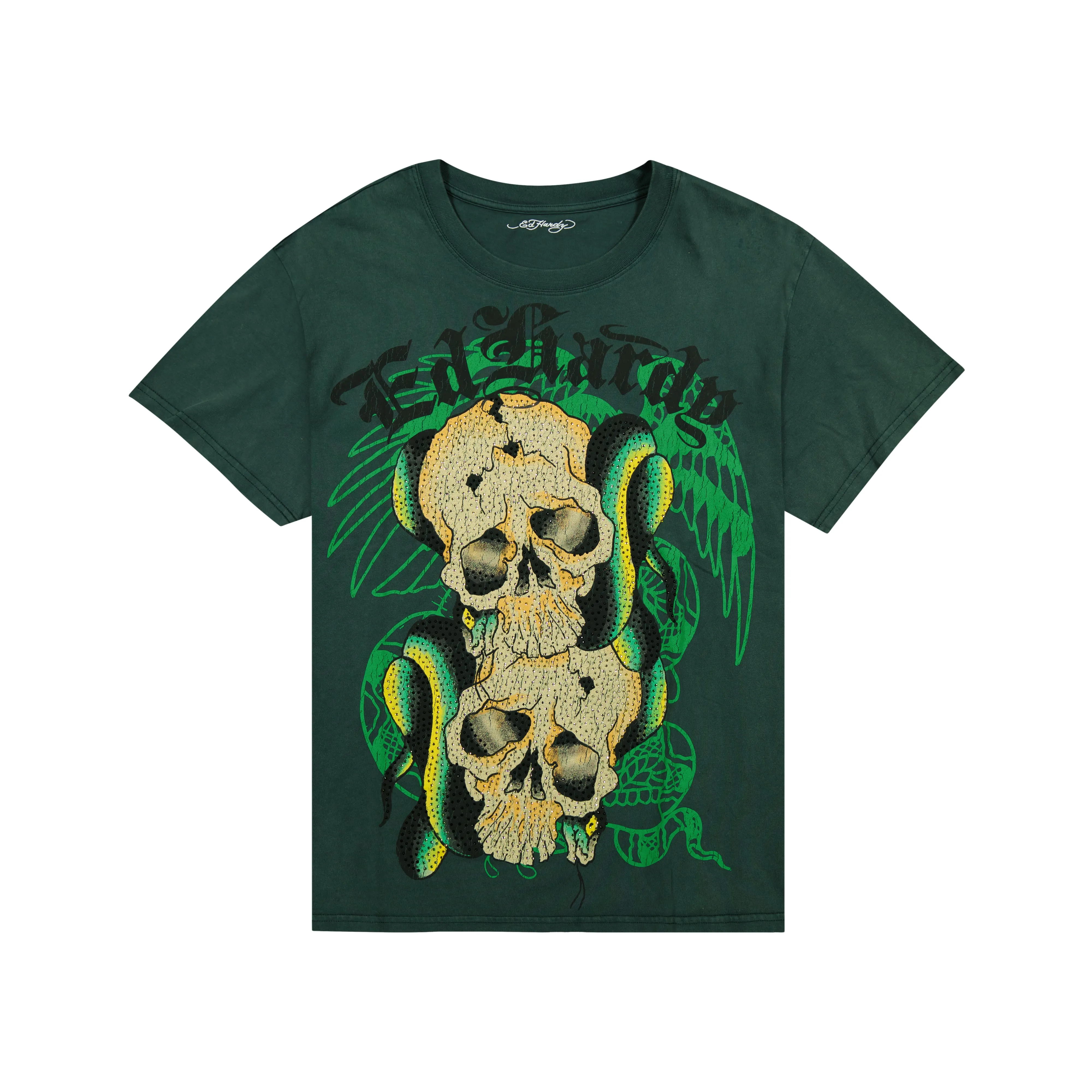 Skulls Boxy Tee sold by Ed Hardy