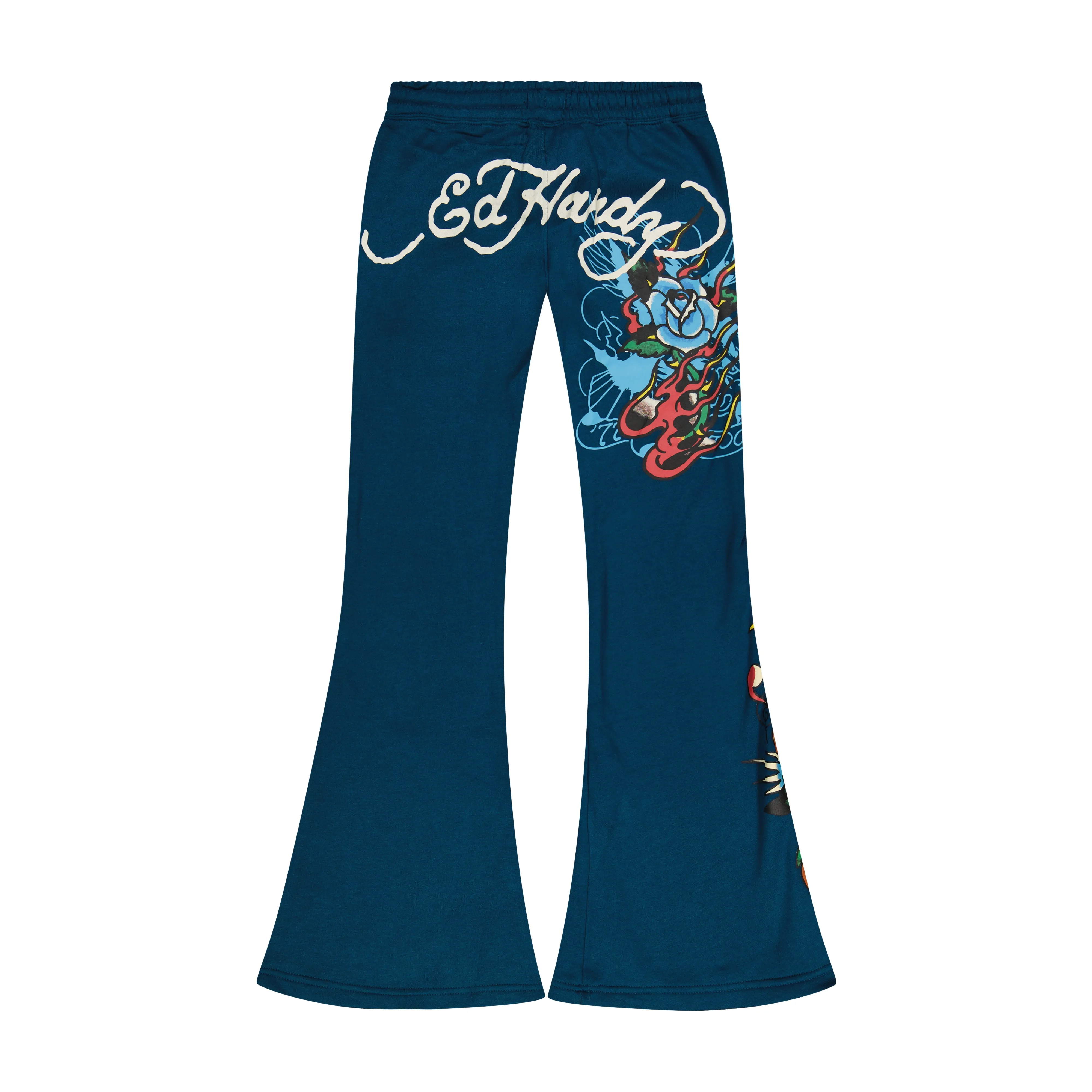 Flame Rose Boot Cut Sweatpants sold by Ed Hardy product image thumbnail 2