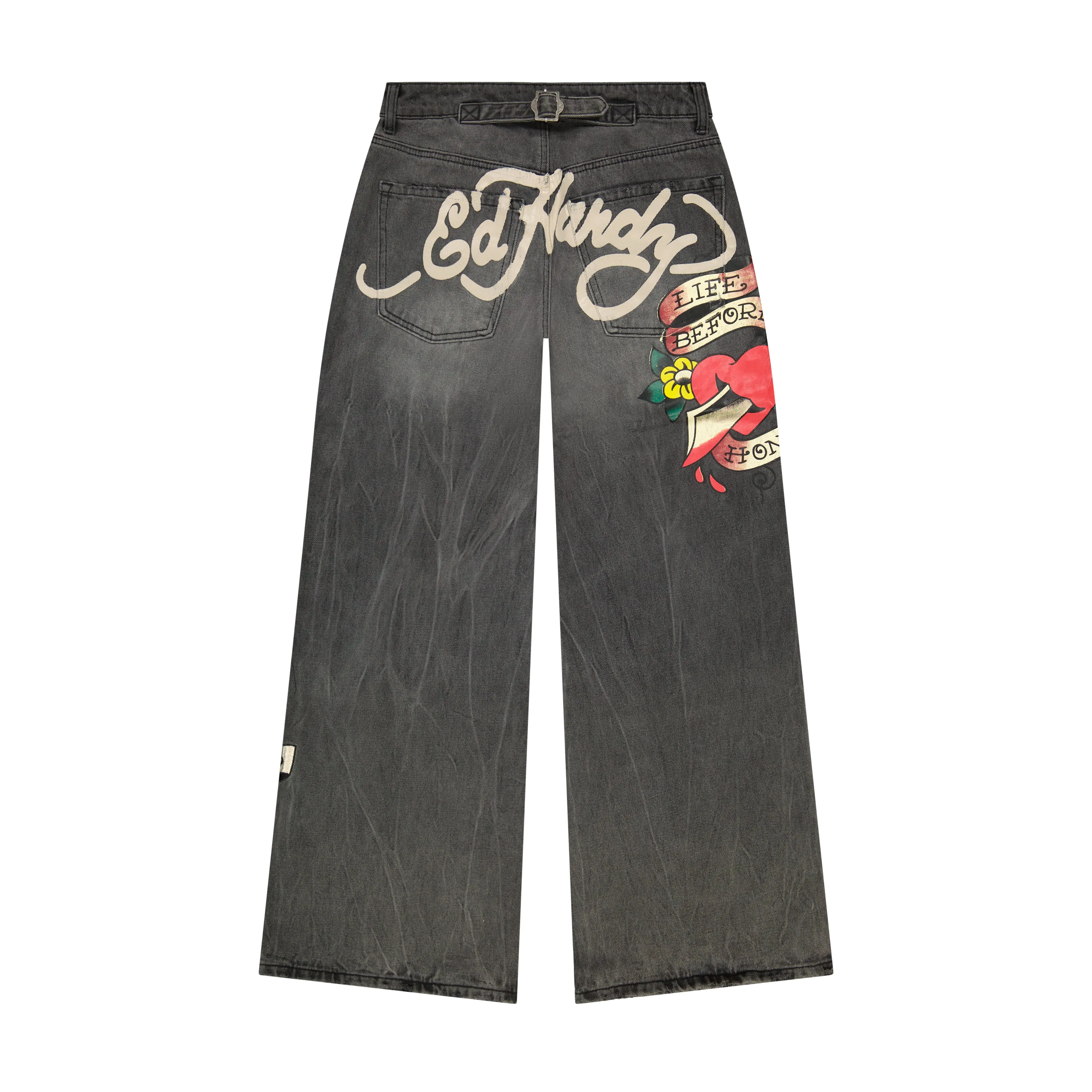 Live Fast Baggy Jeans sold by Ed Hardy product image thumbnail 2