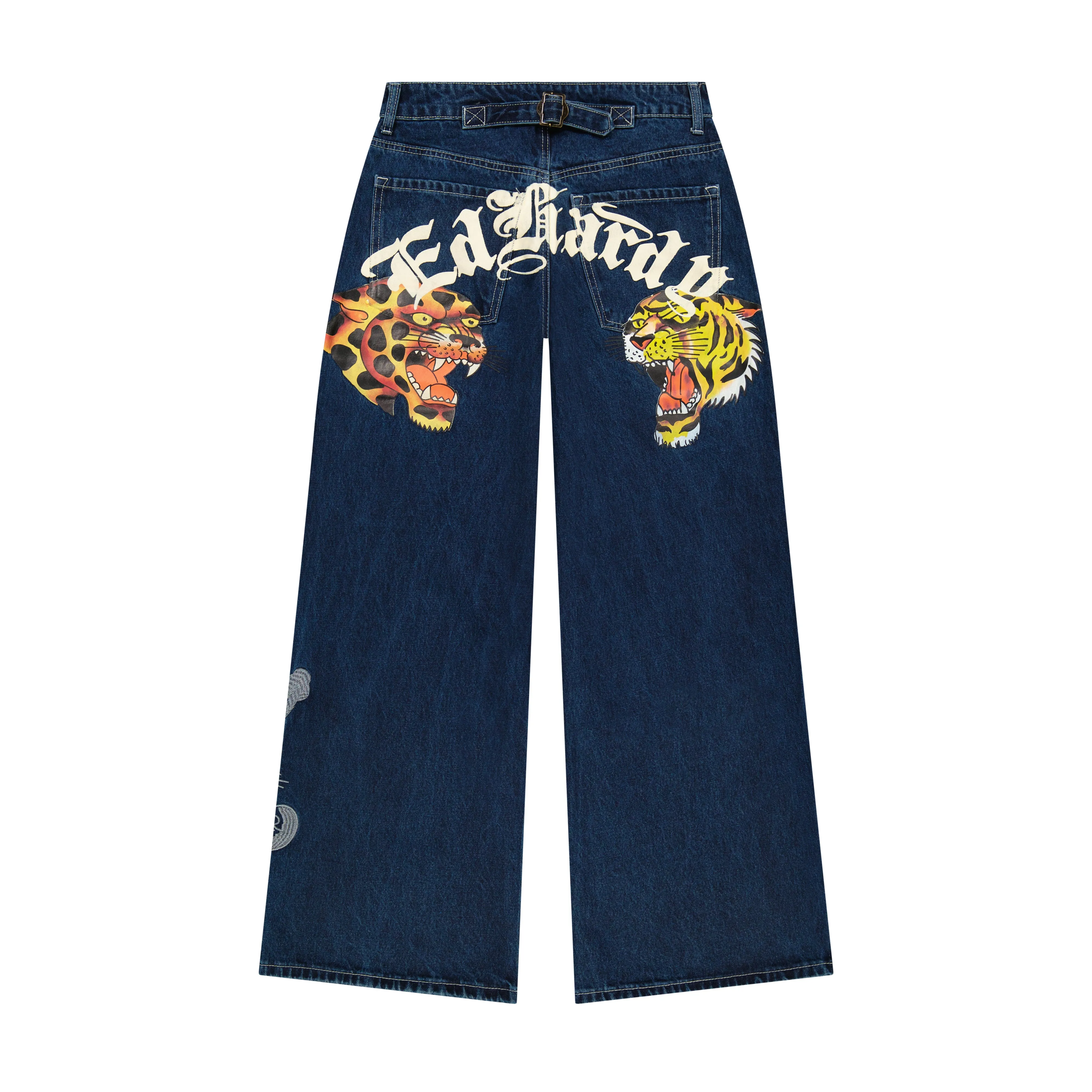 Tiger Leopard Baggy Jeans sold by Ed Hardy product image thumbnail 2