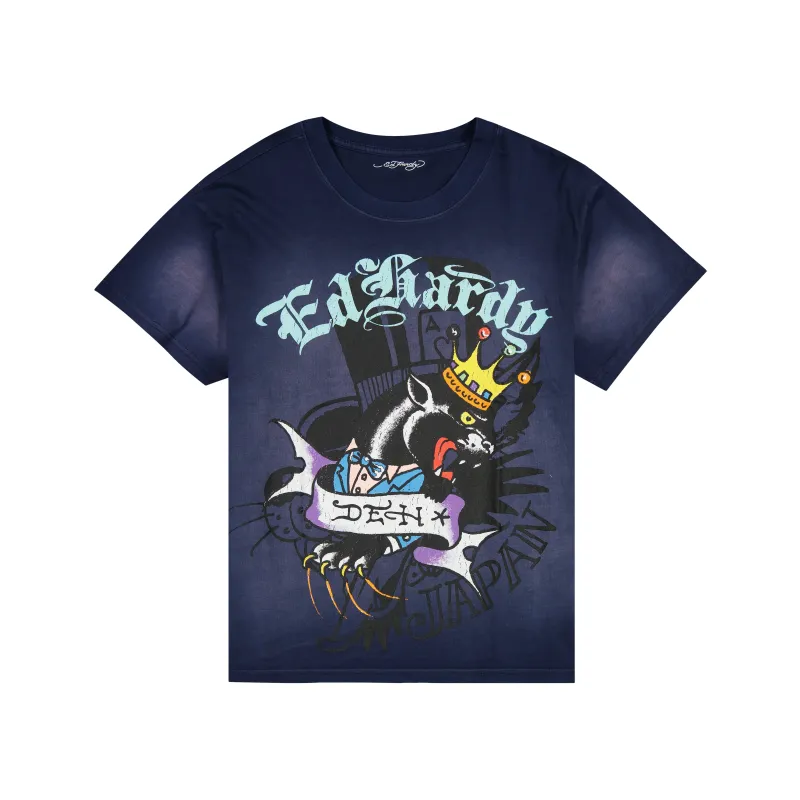 Panther Crown Boxy Tee sold by Ed Hardy
