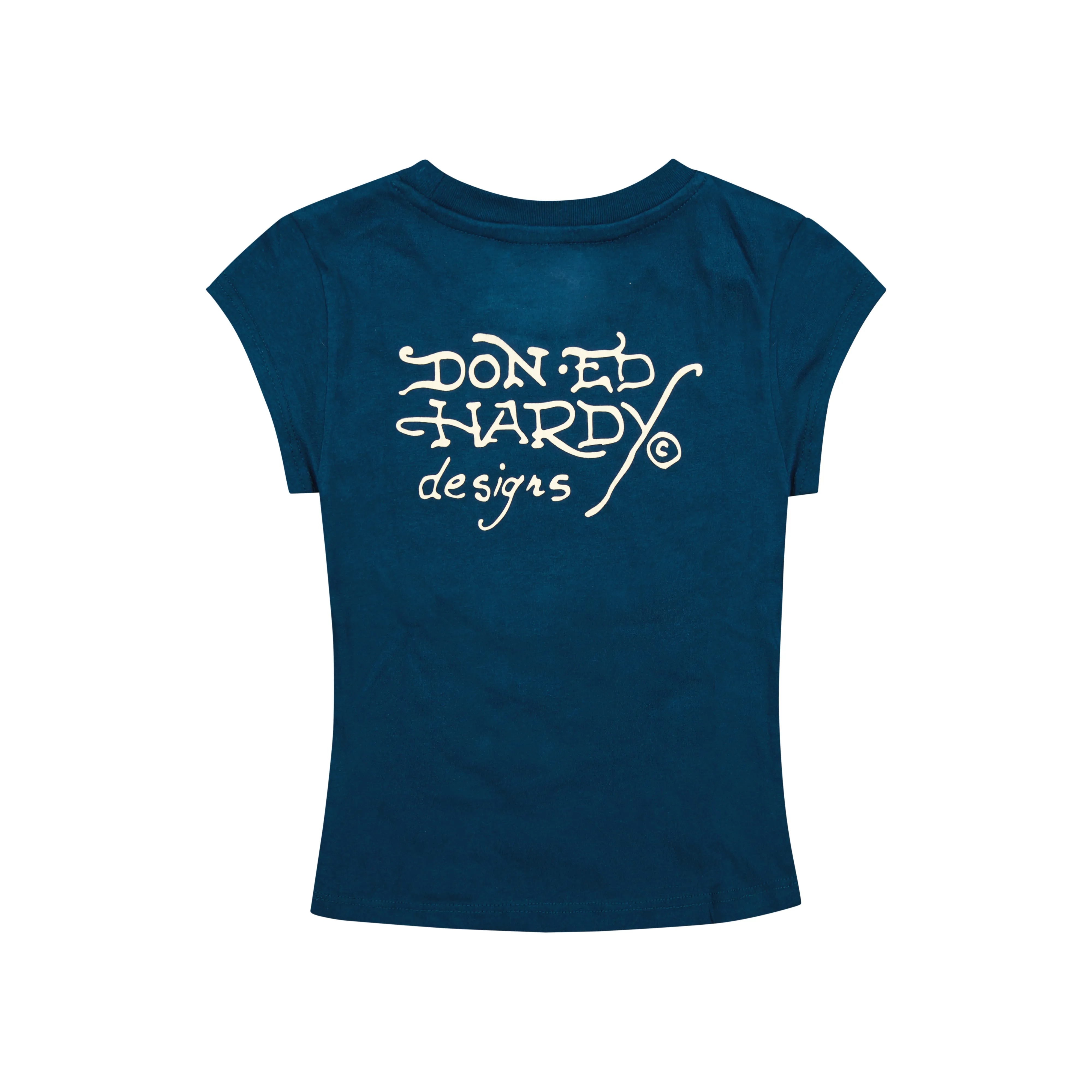 Flame Rose Cap Sleeve Tee sold by Ed Hardy product image thumbnail 2