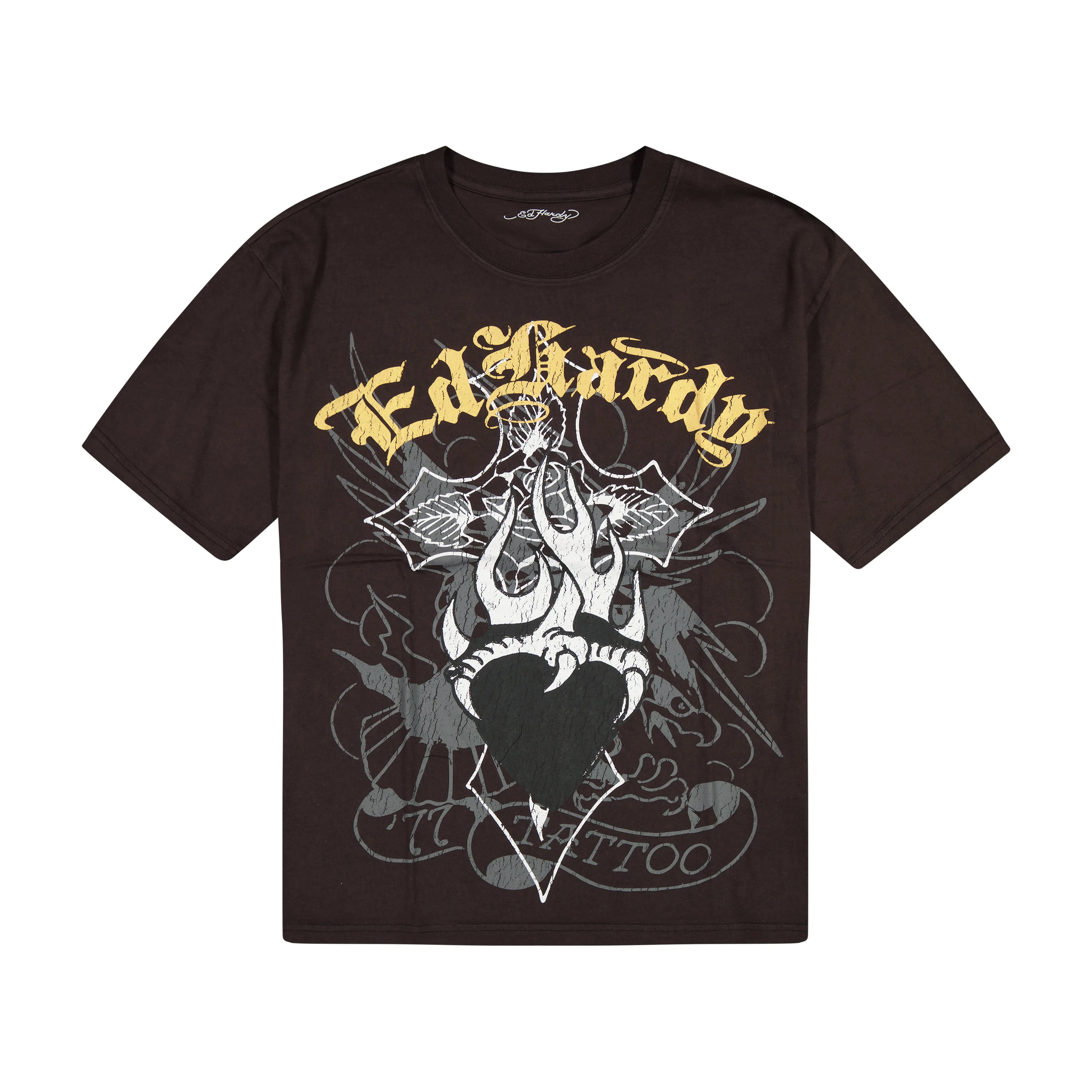 Cross Boxy Tee sold by Ed Hardy