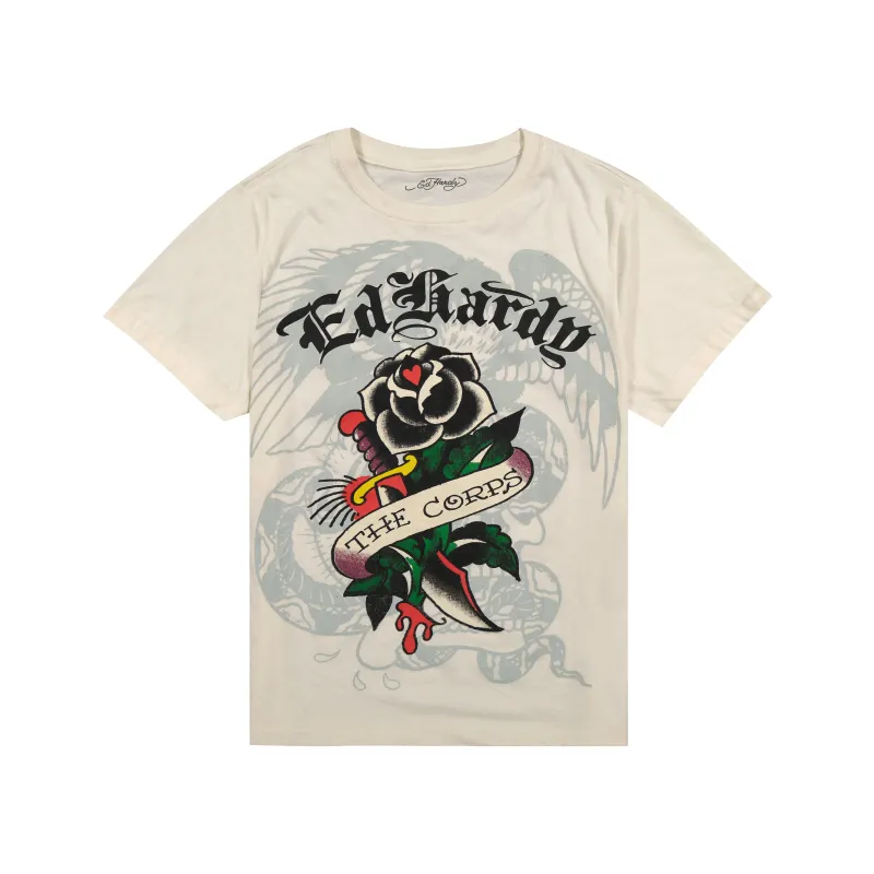 Corp Rose Mens SS Tee sold by Ed Hardy