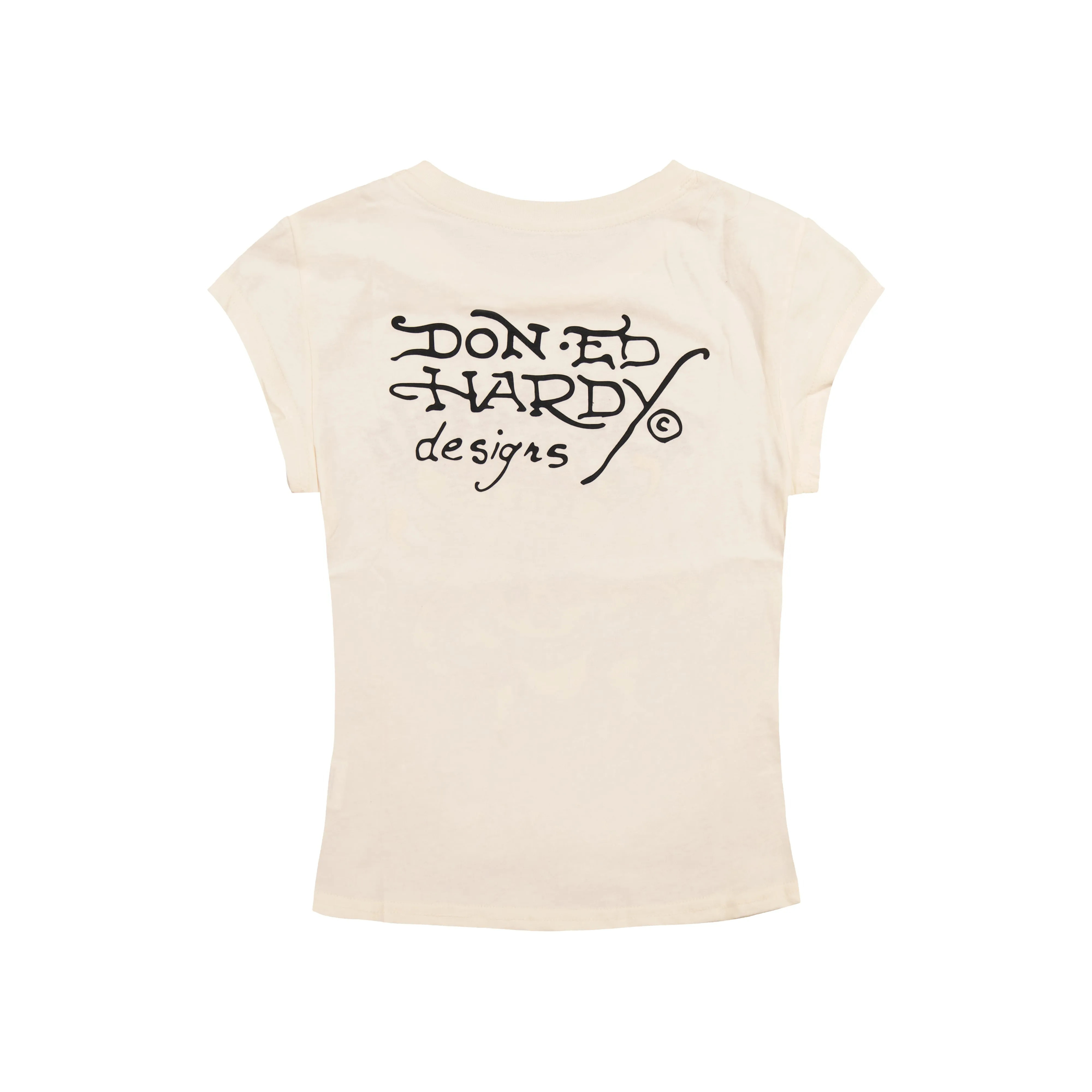 LKS Skull Rhinestone Cap Sleeve Tee sold by Ed Hardy product image thumbnail 2