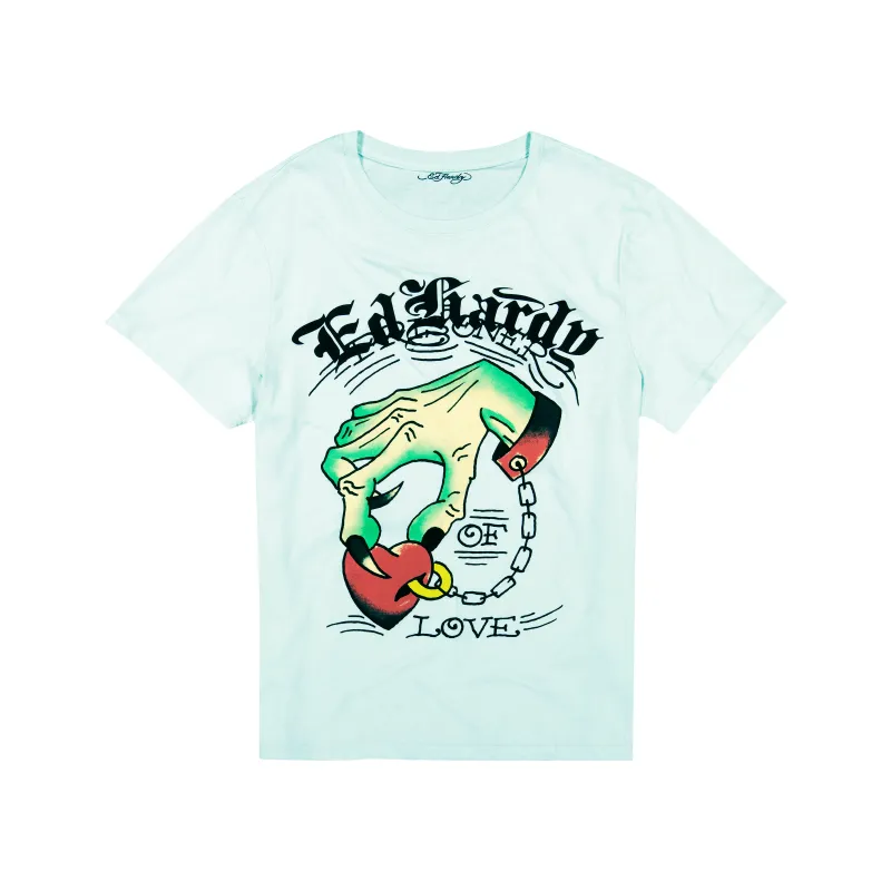 Heart Hand Throwback Graphic Tee sold by Ed Hardy