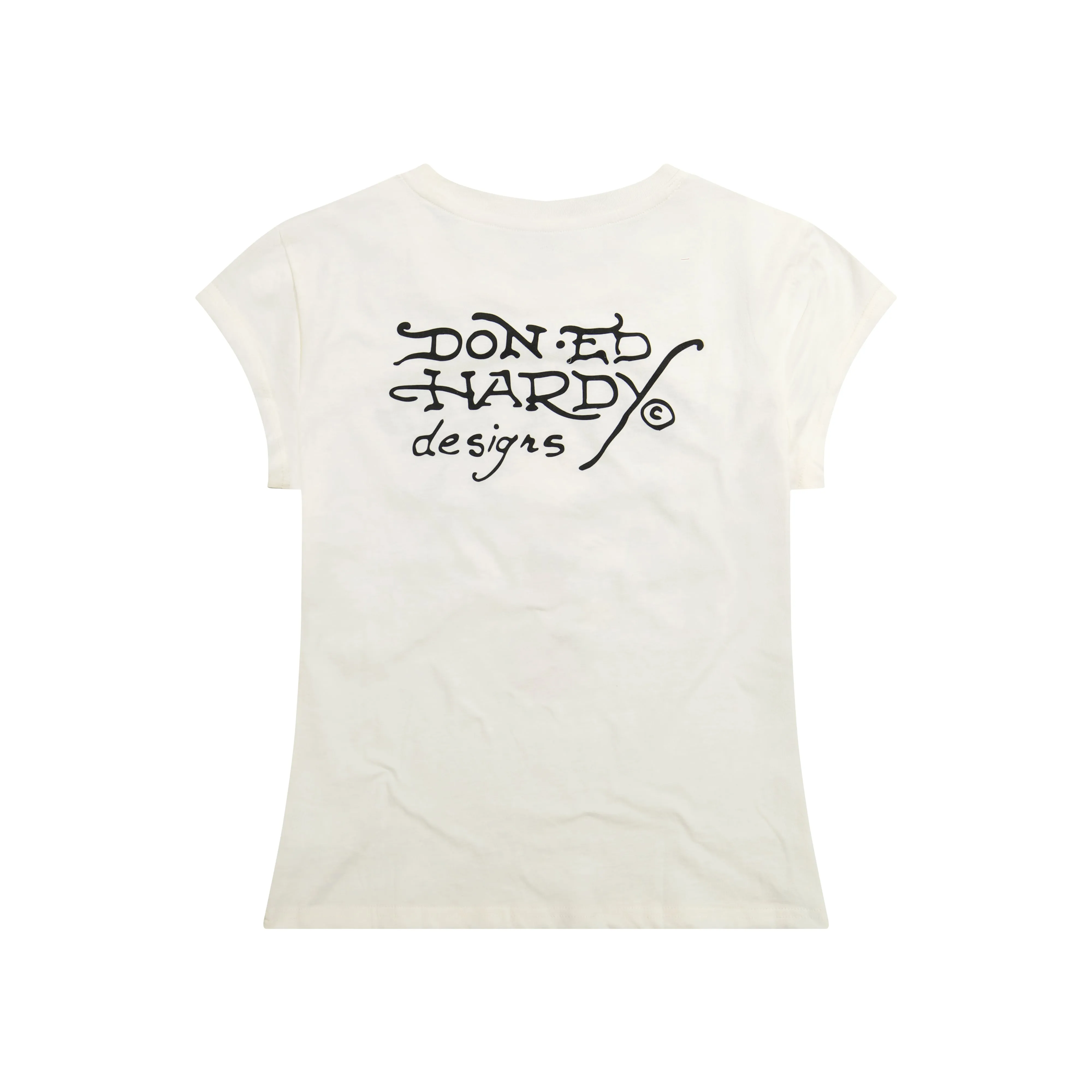 Cross Heart Rhinestone Fitted Tee sold by Ed Hardy product image thumbnail 2