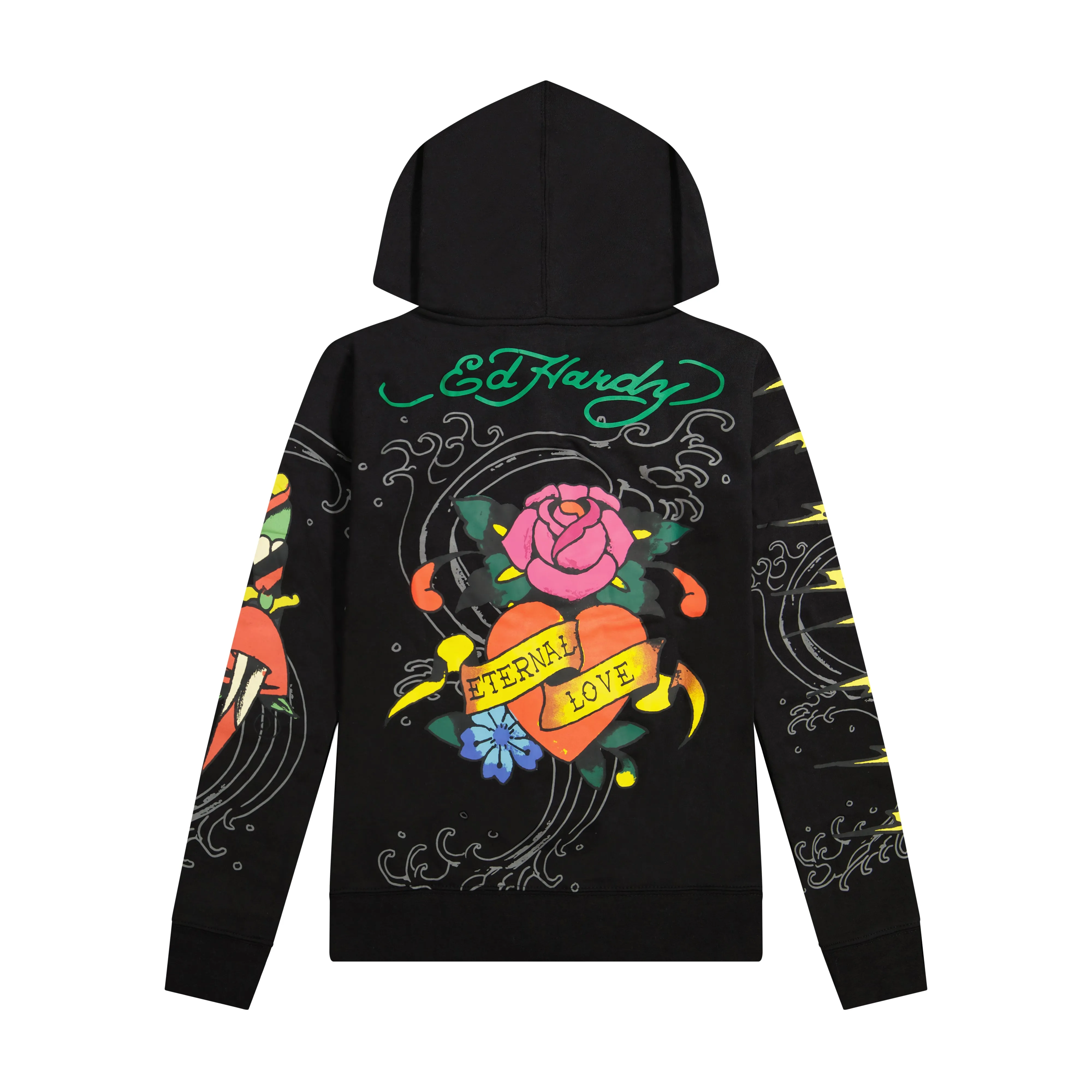 Pink Panther Long Fleece Hoodie sold by Ed Hardy product image thumbnail 2