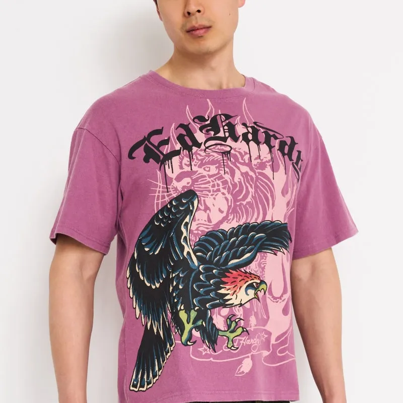 Eagle Boxy Tee made by Ed Hardy