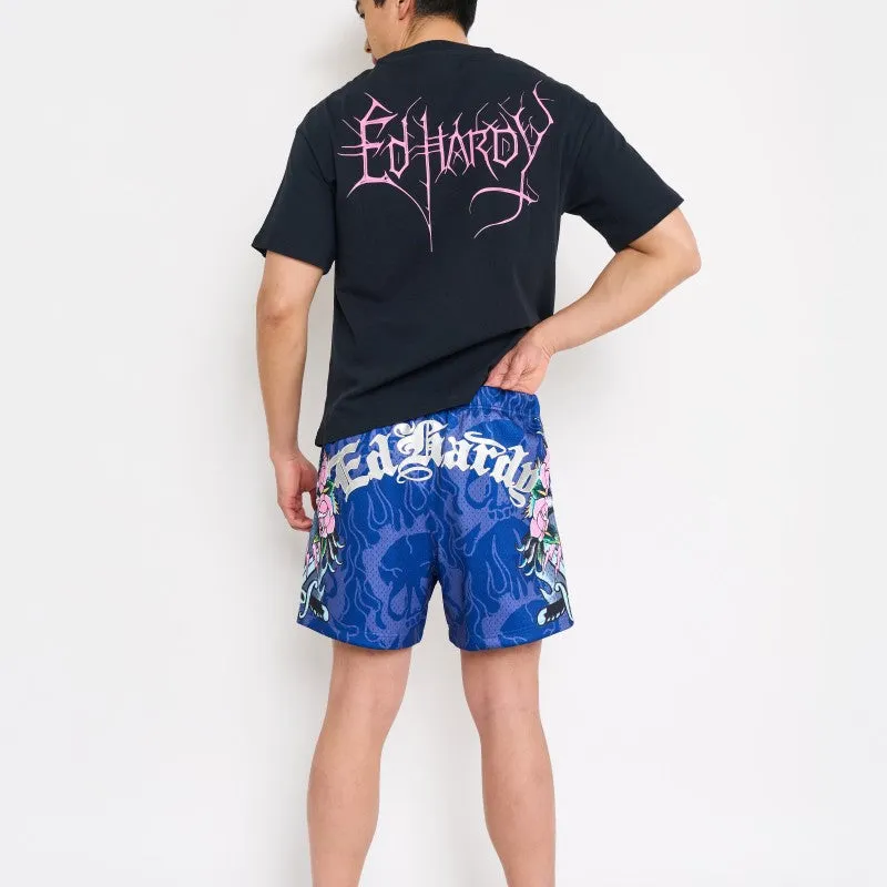 Panthers Mesh Shorts sold by Ed Hardy product image thumbnail 2
