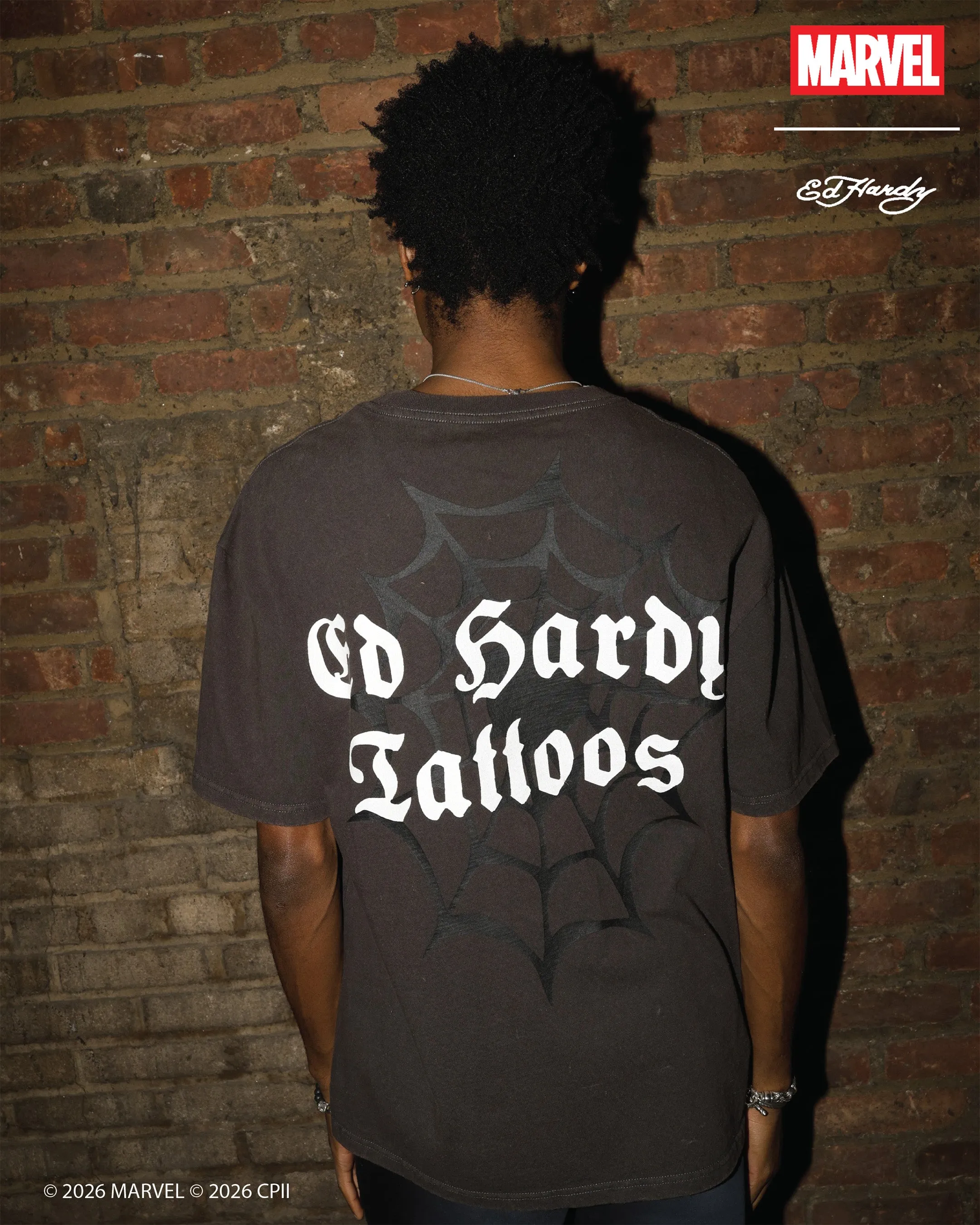 Flame Web Boxy Tee sold by Ed Hardy product image thumbnail 2