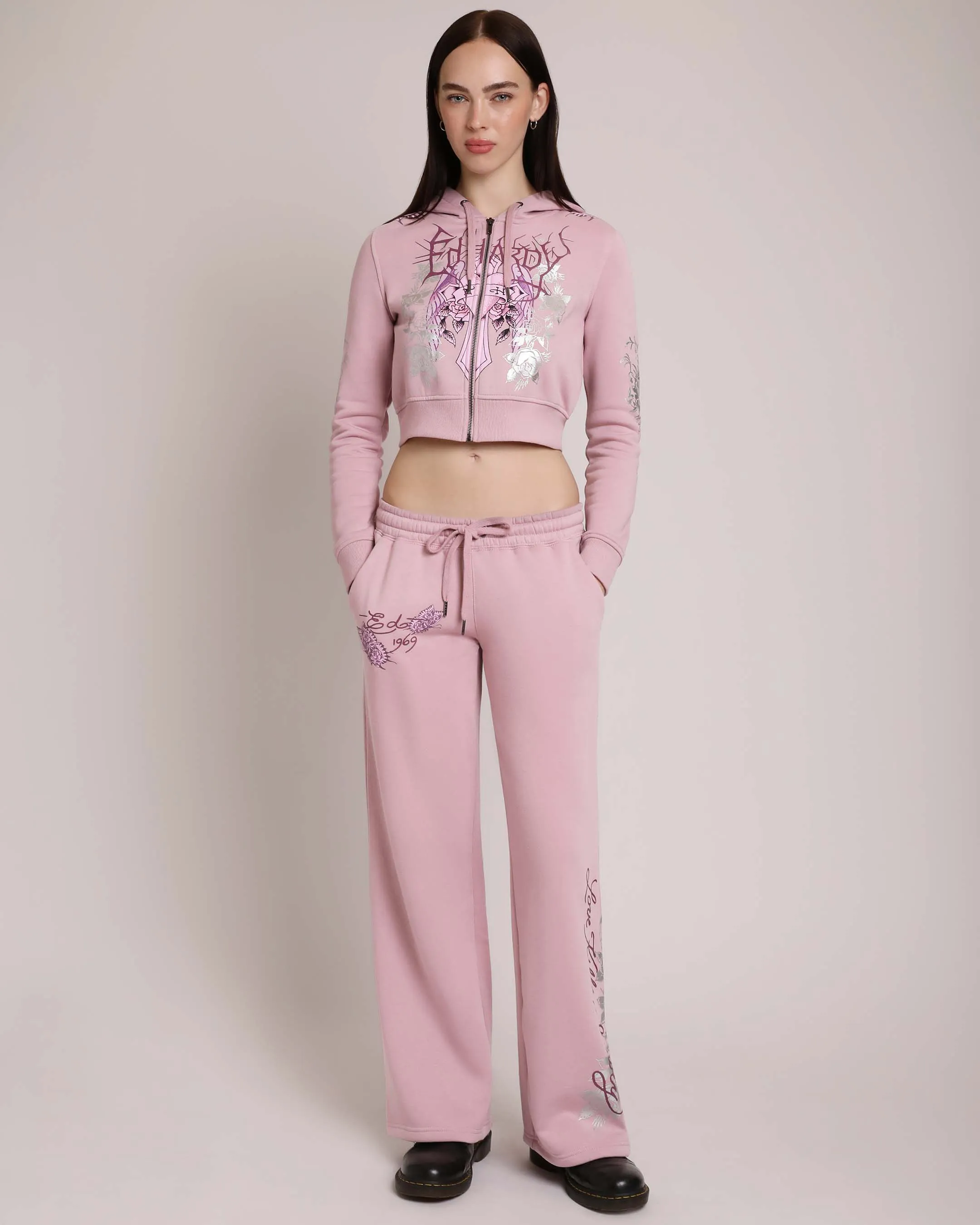 Cross Wings Puff Print Sweatpant sold by Ed Hardy product image thumbnail 4